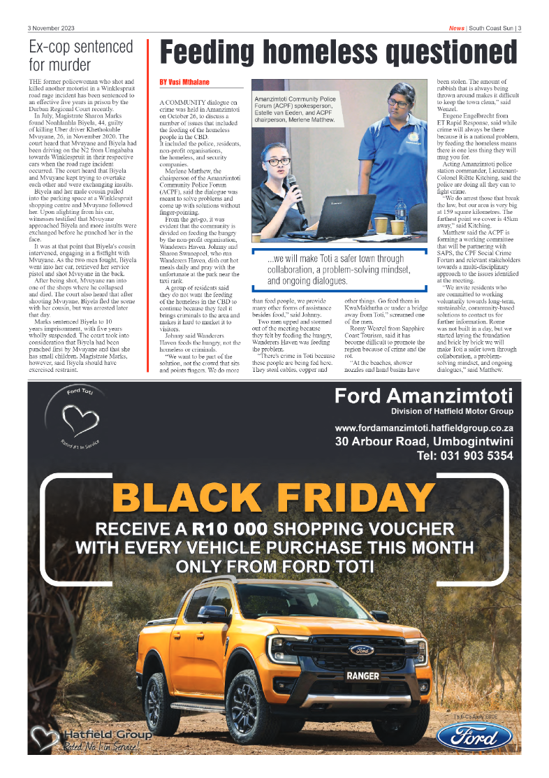 South Coast Sun 3 November 2023 page 3