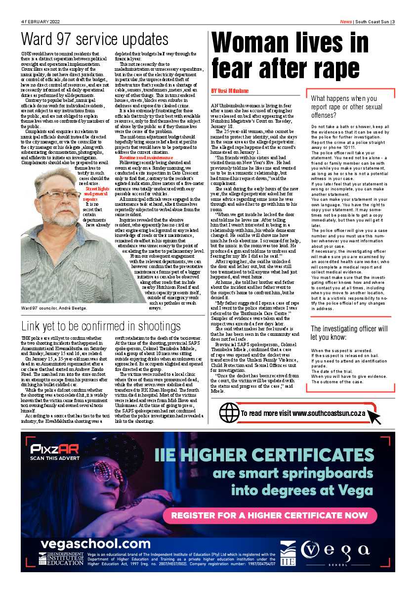 South Coat Sun 4 February 2022 page 3