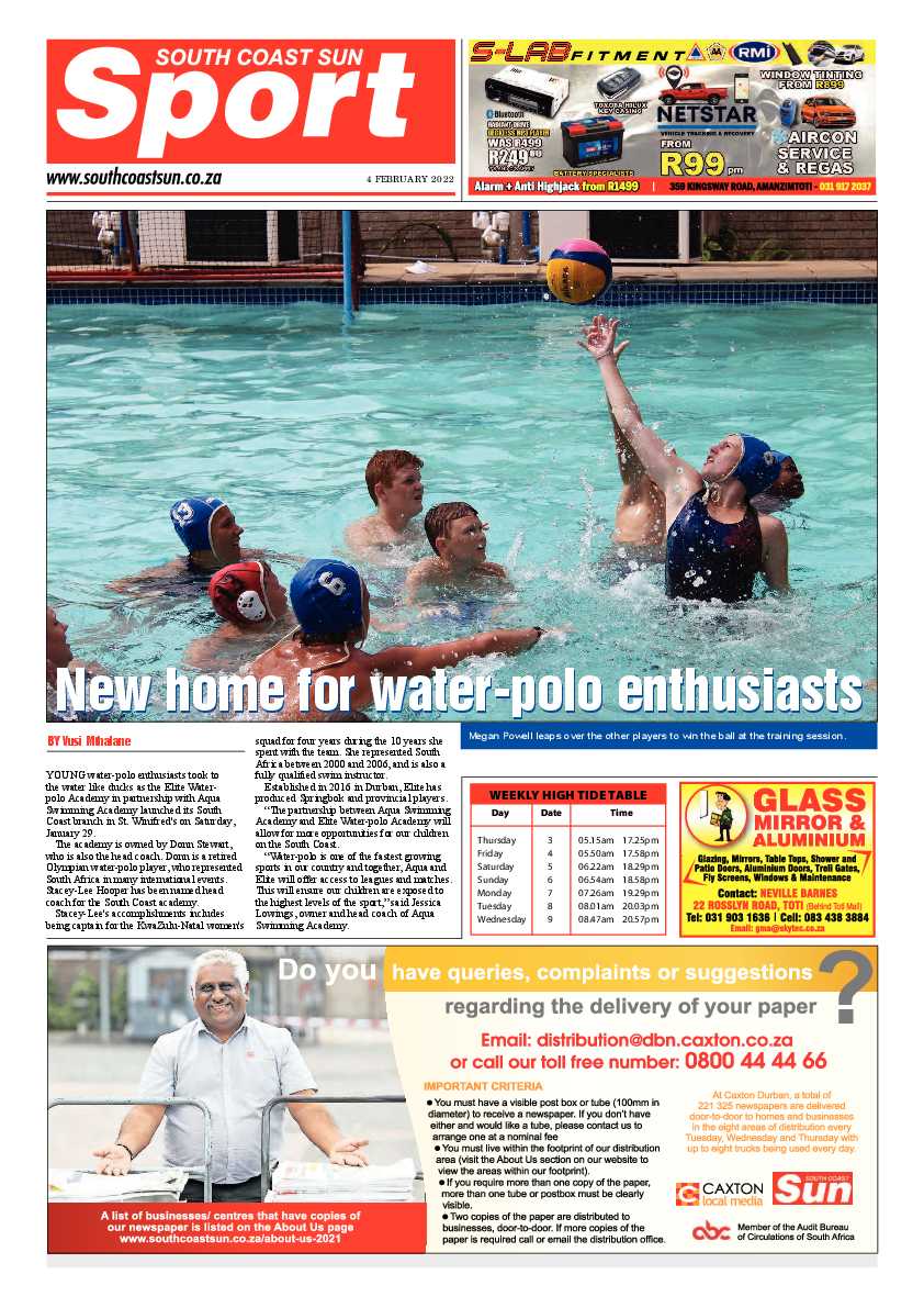 South Coat Sun 4 February 2022 page 8