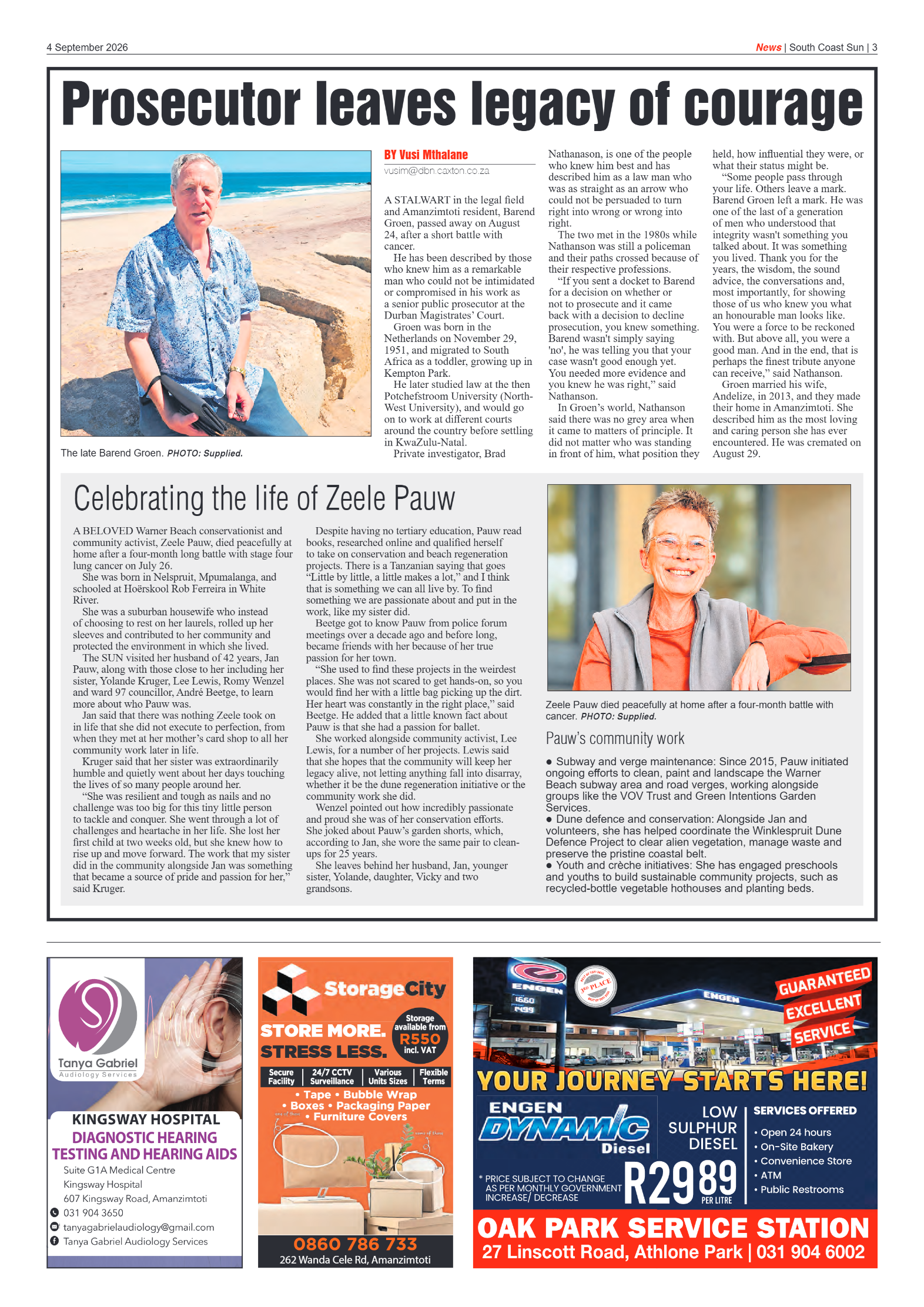South Coast Sun 4 September 2026 page 3