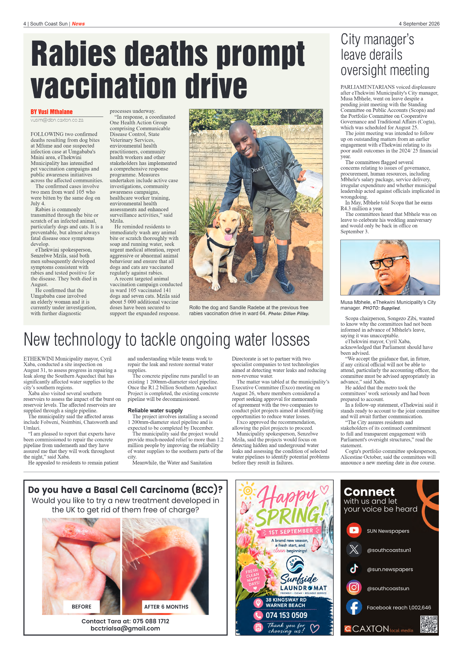 South Coast Sun 4 September 2026 page 4
