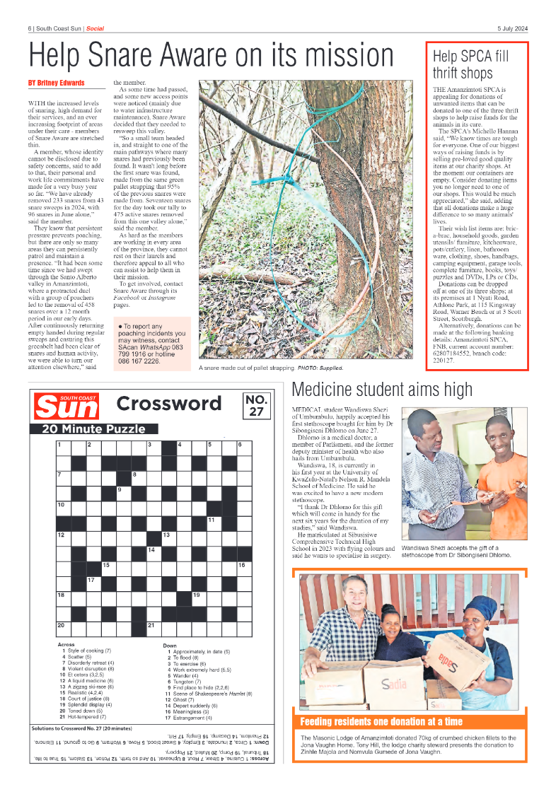 South Coast Sun 5 July 2024 page 6
