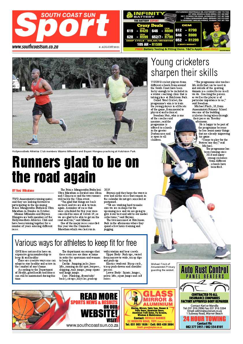 South Coast Sun 6 August 2021 page 12