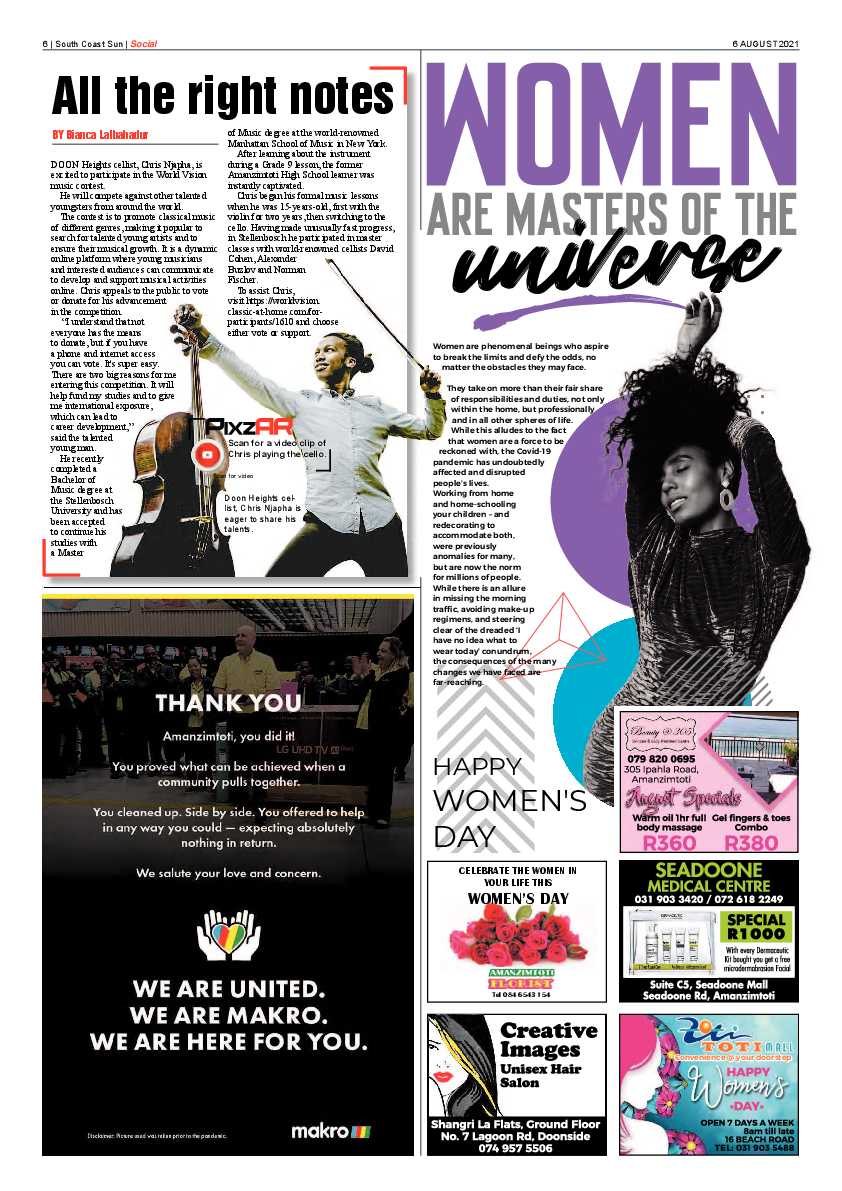South Coast Sun 6 August 2021 page 6