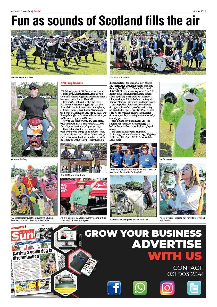 South Coast Sun 6 May 2022 page 4