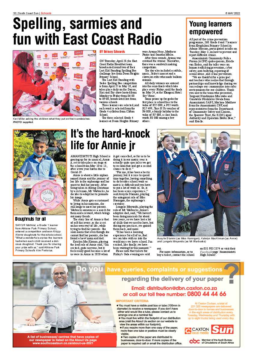 South Coast Sun 6 May 2022 page 9