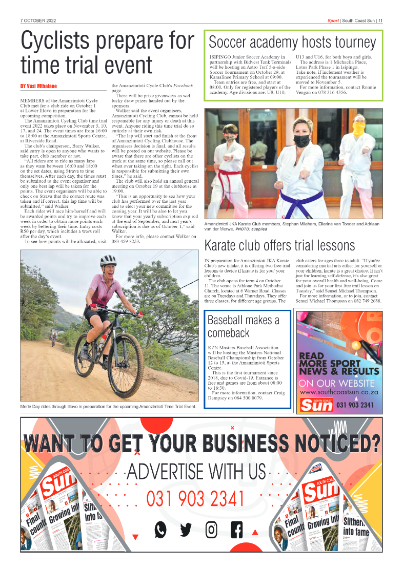 South Coast Sun 07 October 2022 page 11