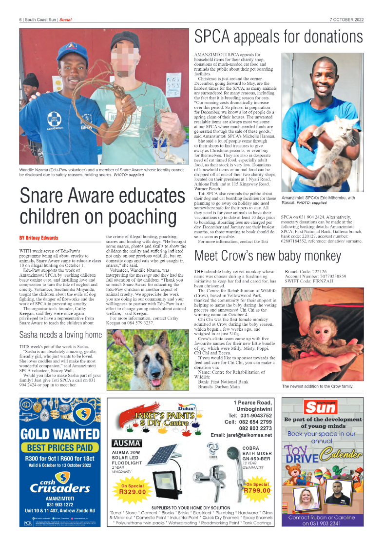 South Coast Sun 07 October 2022 page 6