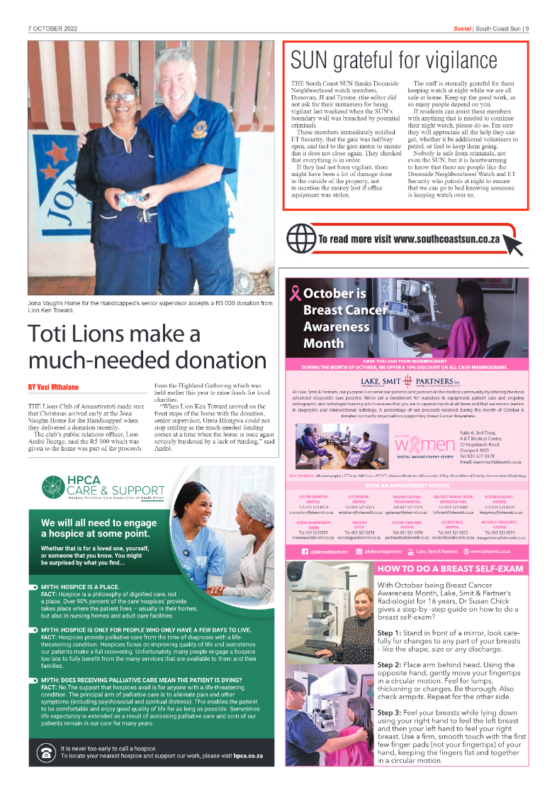 South Coast Sun 07 October 2022 page 9