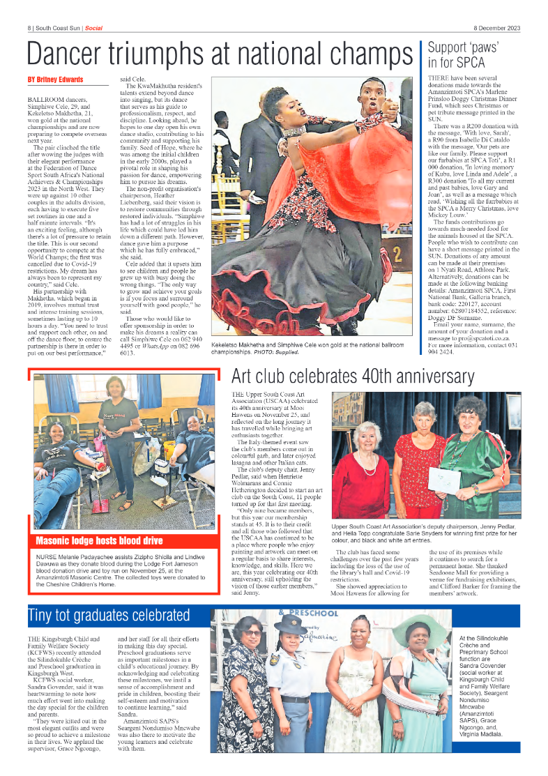 South Coast Sun 8 December 2023 page 12