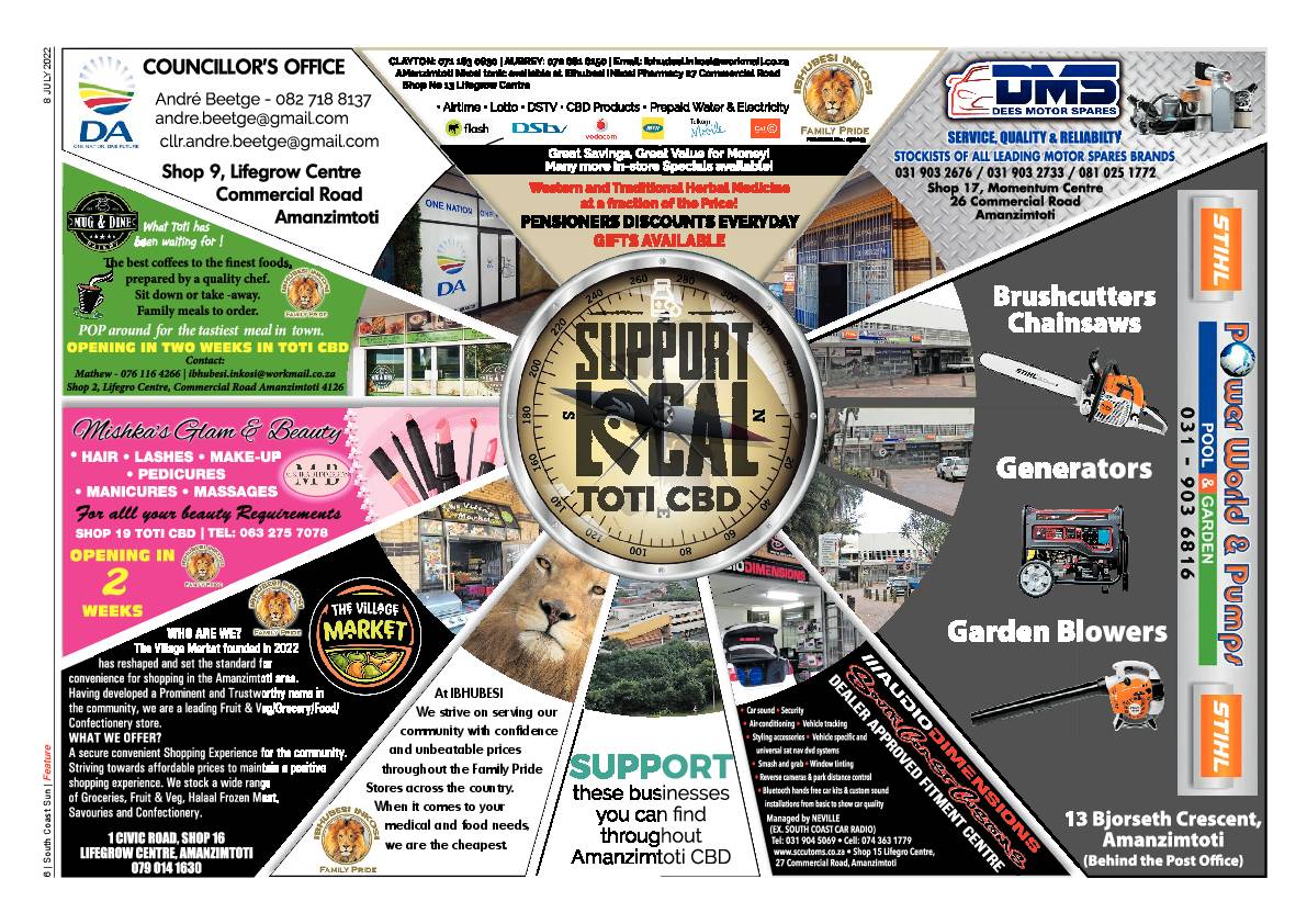 South Coast Sun 8 July 2022 page 6