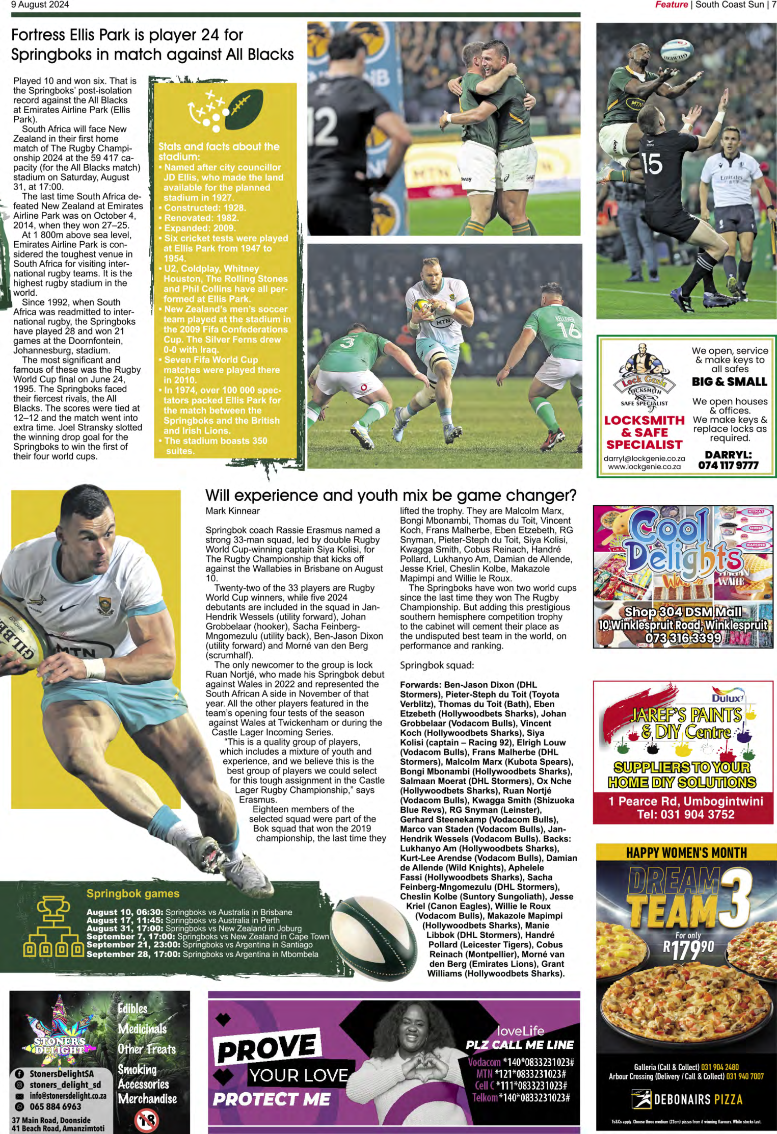 South Coast Sun 9 August 2024 page 7