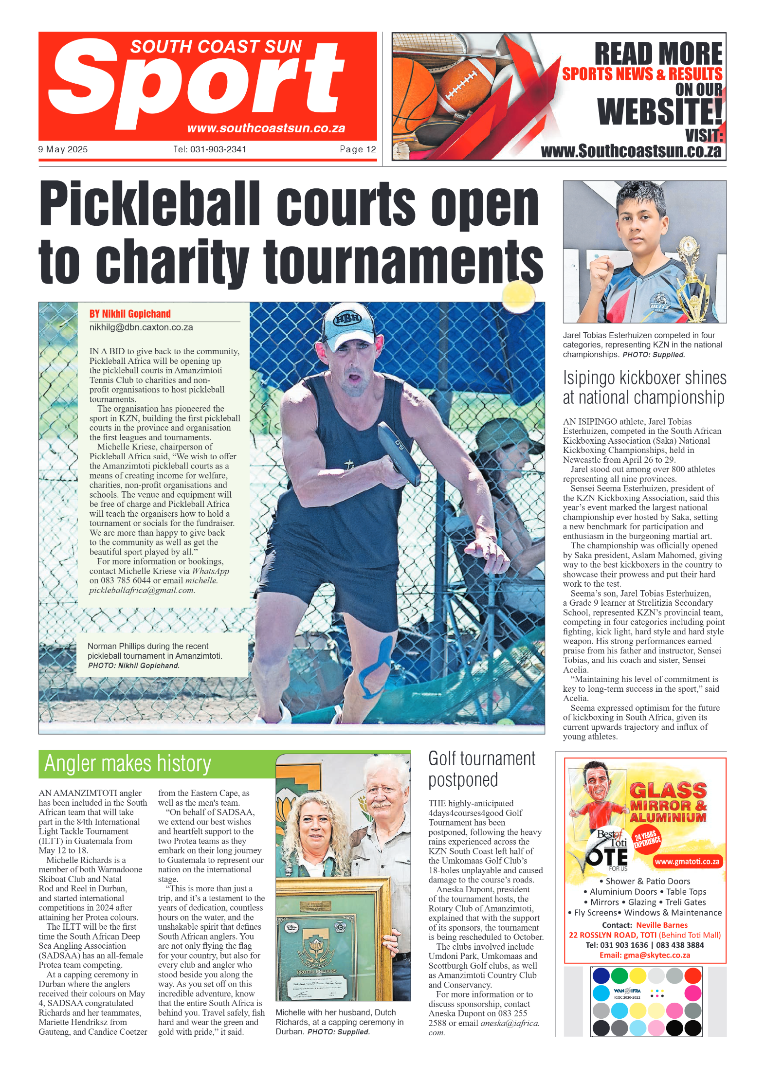South Coast Sun 9 May 2025 page 12