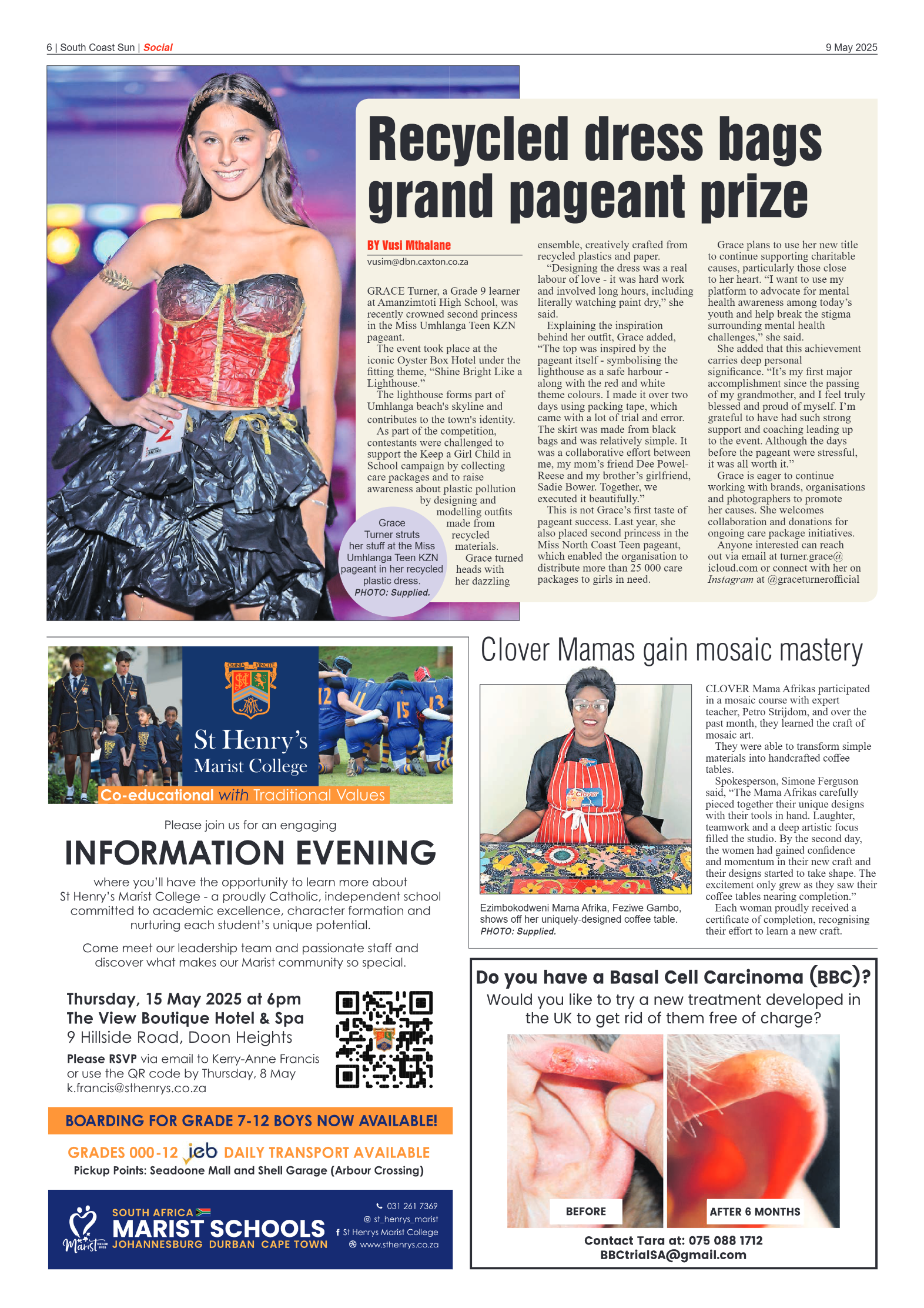 South Coast Sun 9 May 2025 page 6