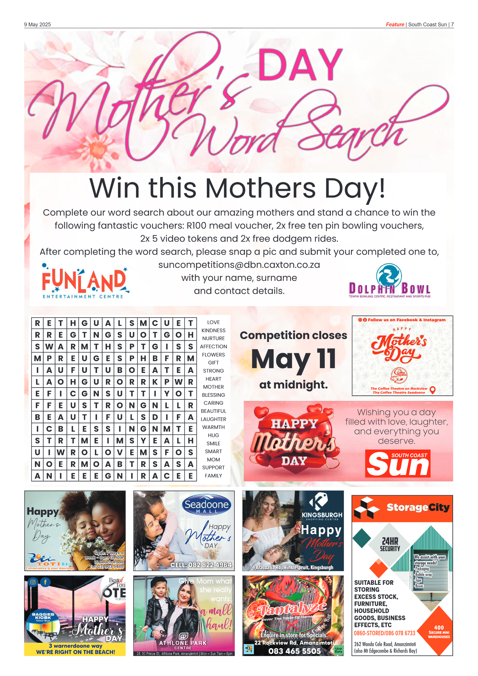 South Coast Sun 9 May 2025 page 7