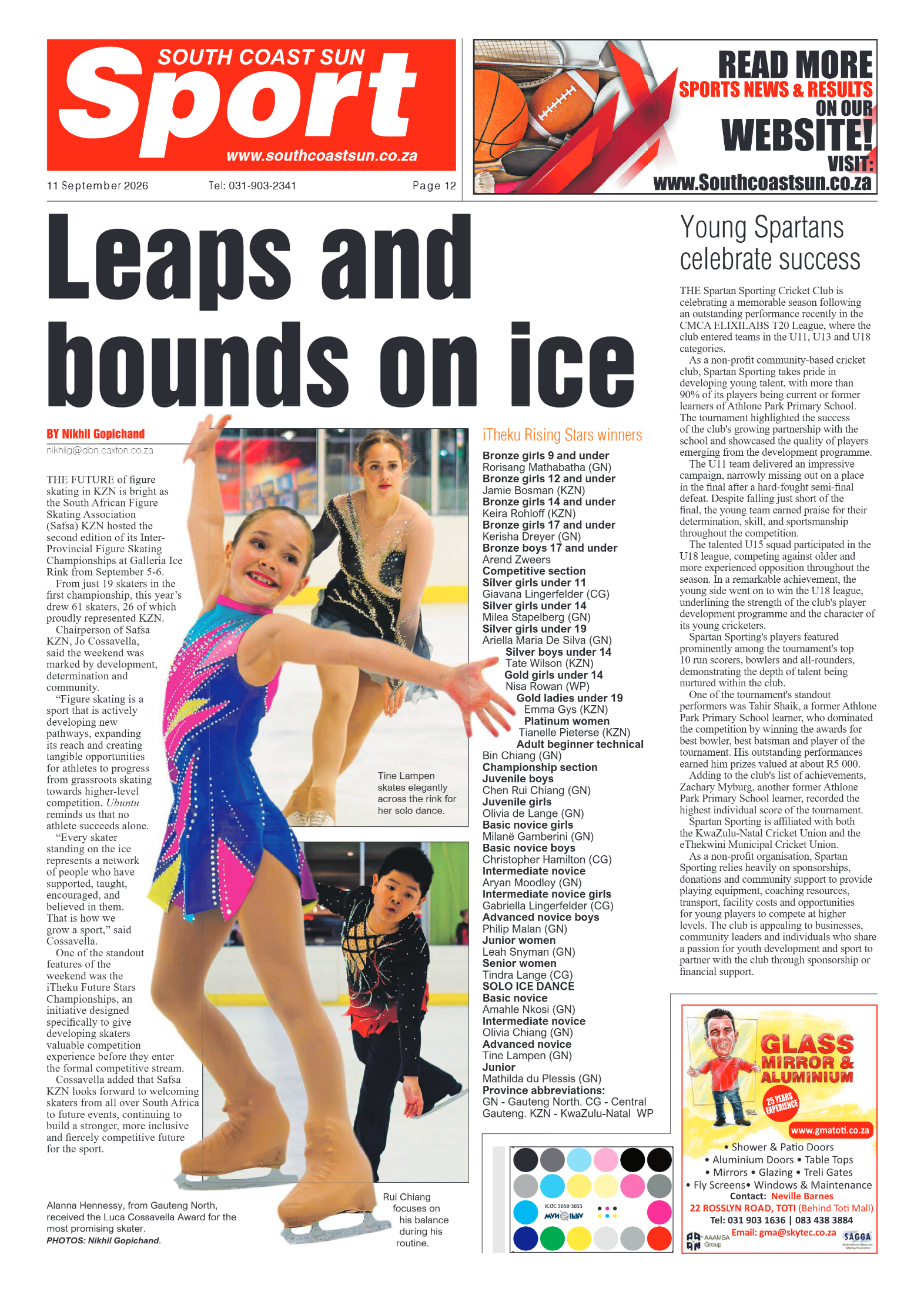 South Coast Sun 11 September 2026 page 12