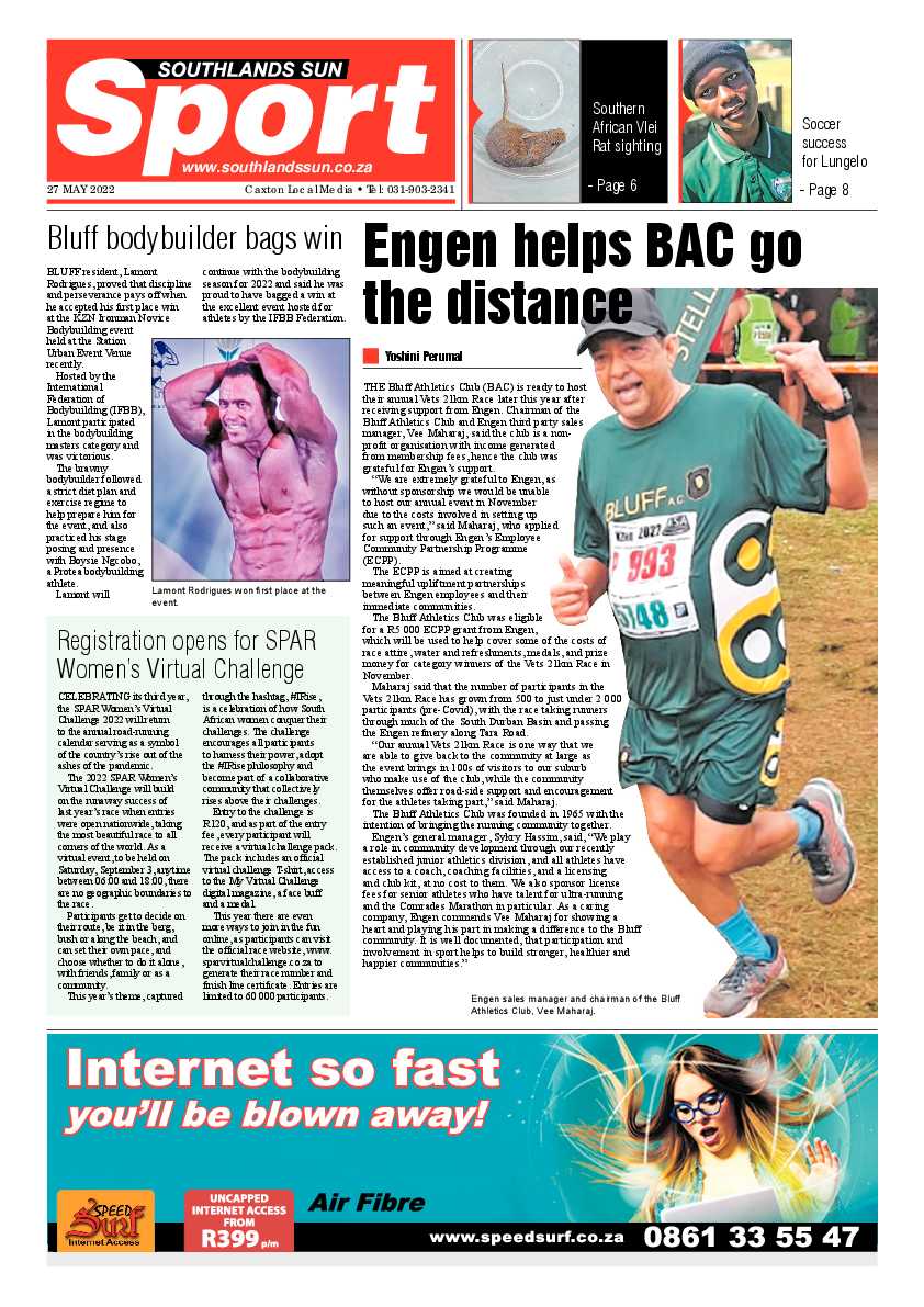 Southlands Sun 27 May 2022 page 12