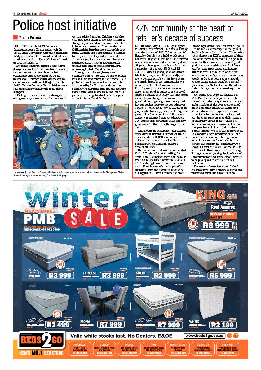 Southlands Sun 27 May 2022 page 4