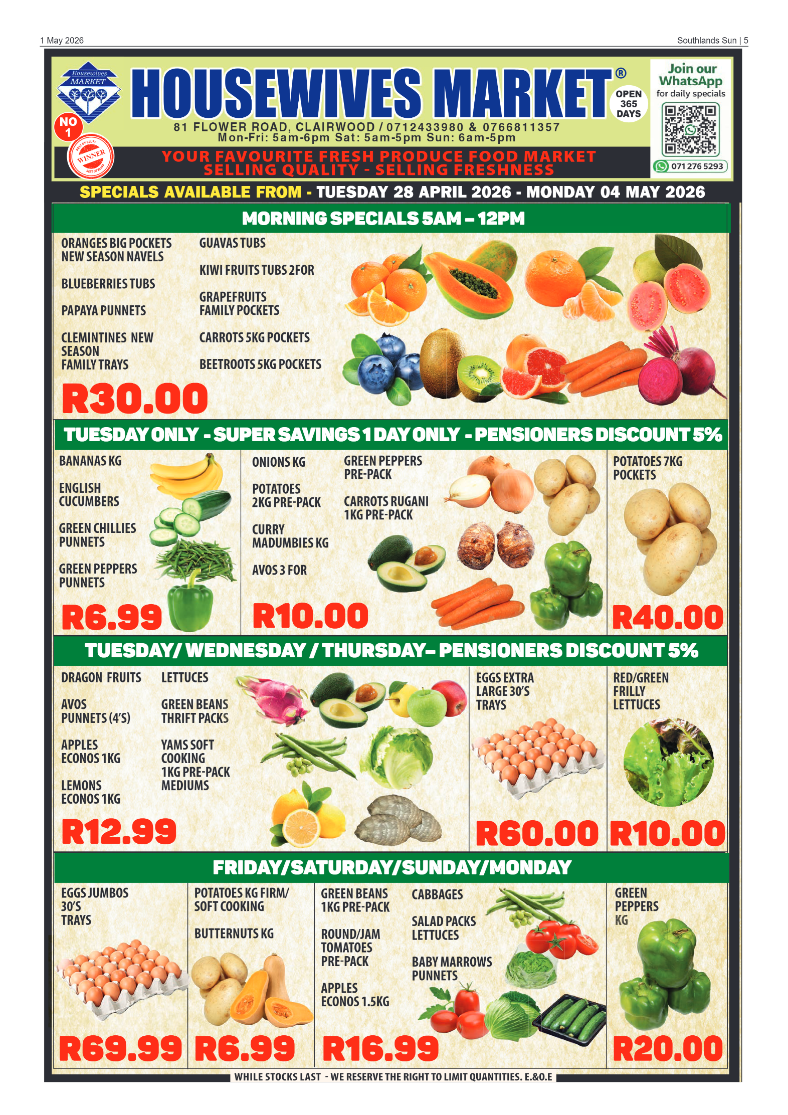 Southlands Sun 01 May 2026 page 5