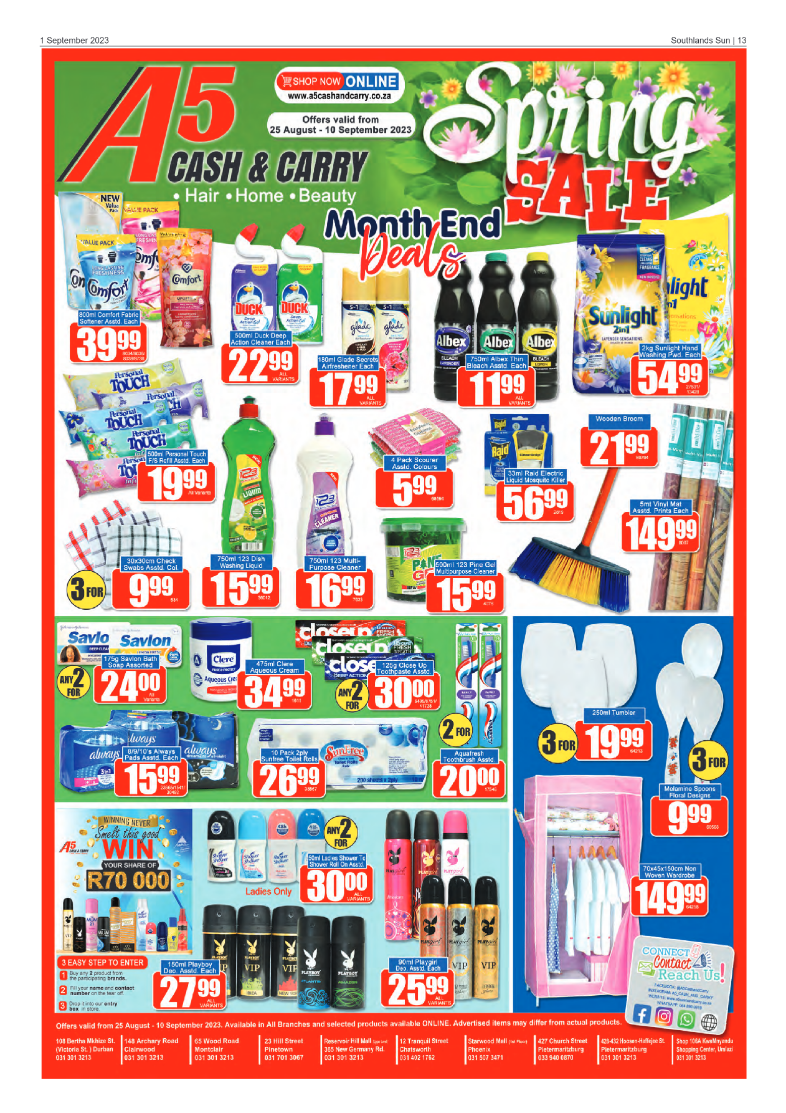 Southlands Sun 01 September 2023 page 13