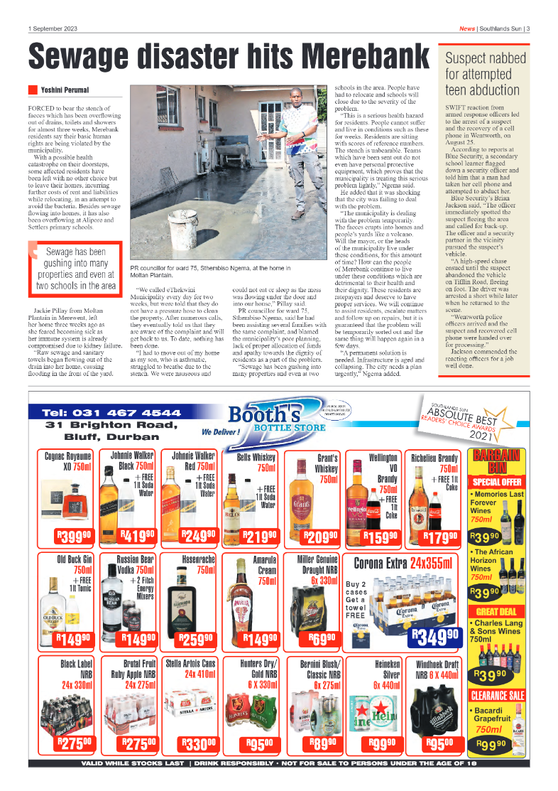 Southlands Sun 01 September 2023 page 3