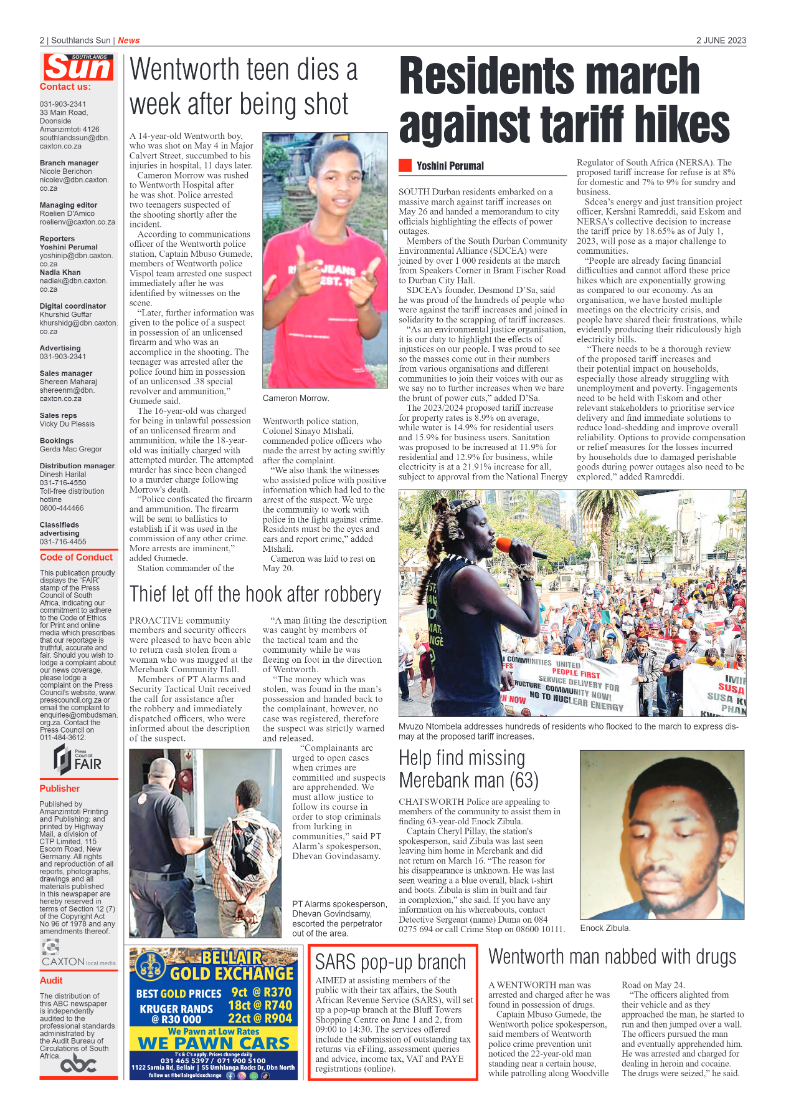 Southlands Sun 02 June 2023 page 2