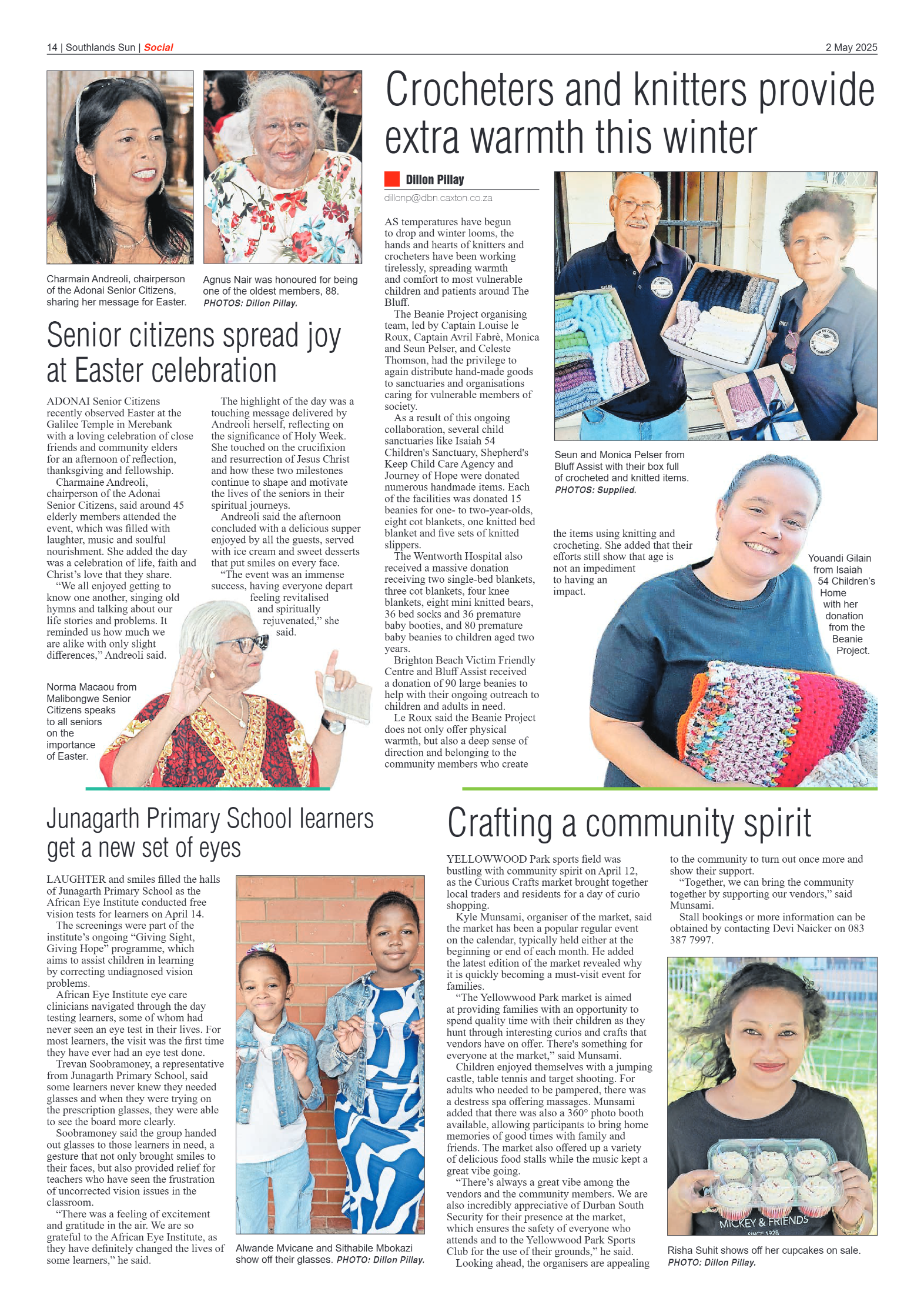 Southlands Sun 02 May 2025 page 14