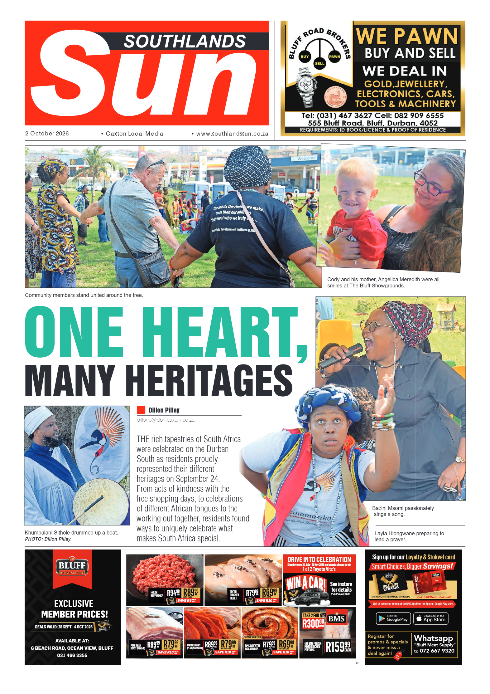 Southlands Sun 02 October 2026 page 1