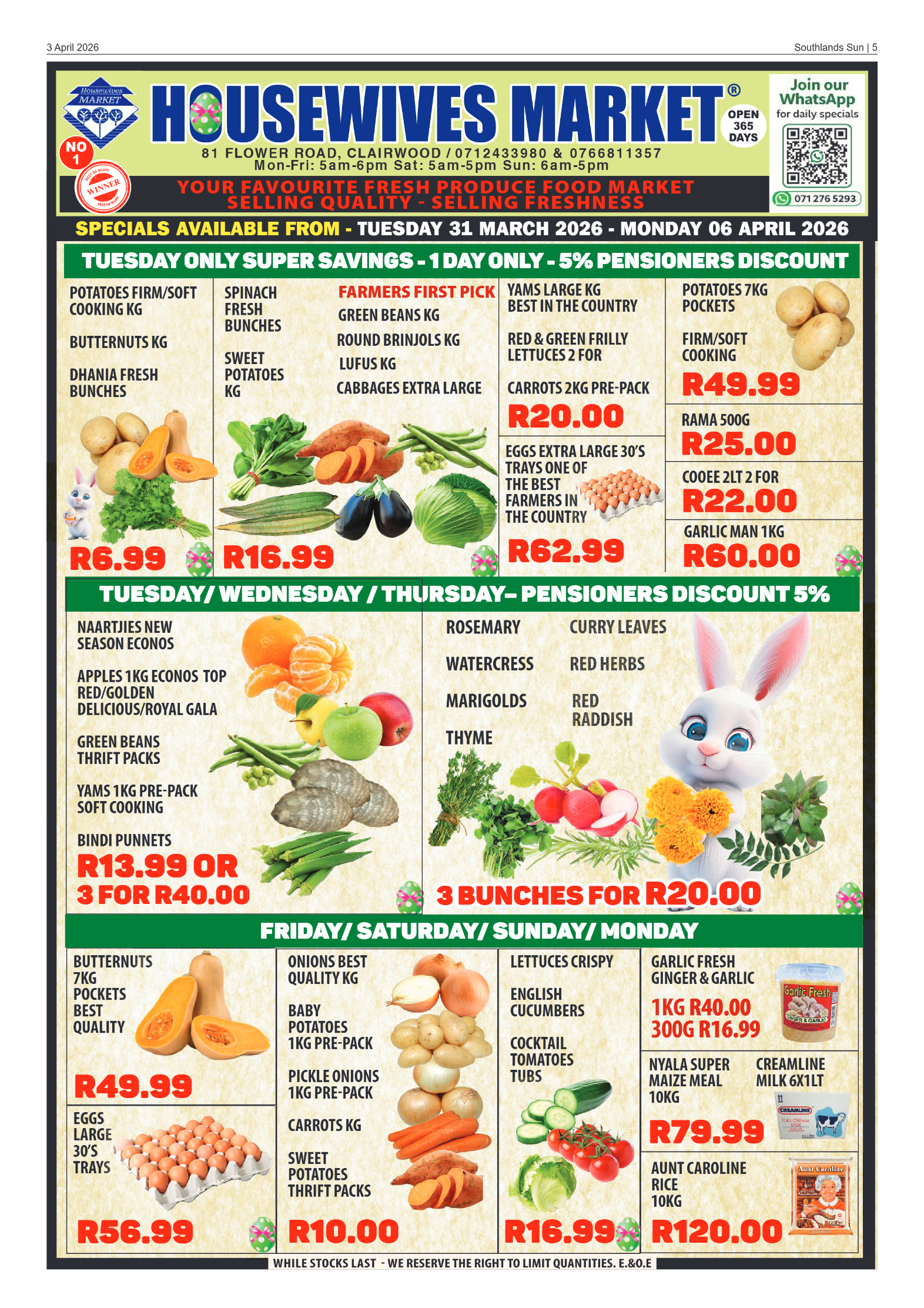 Southlands Sun 03 April 2026 page 5