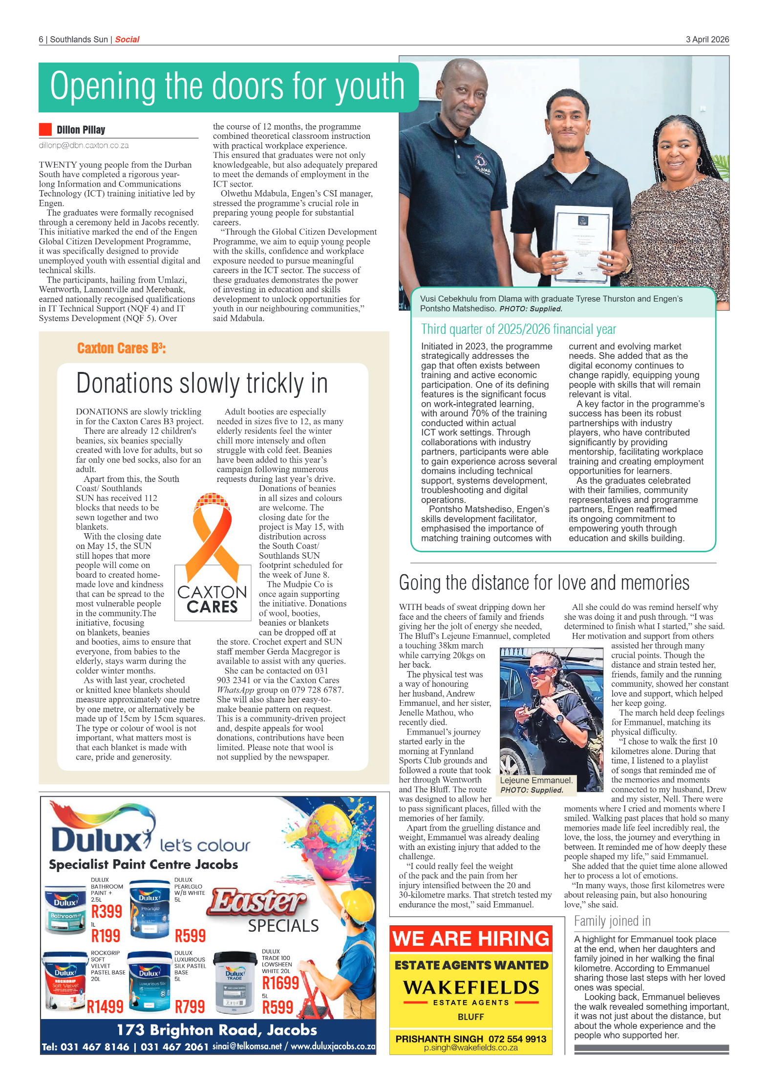 Southlands Sun 03 April 2026 page 6