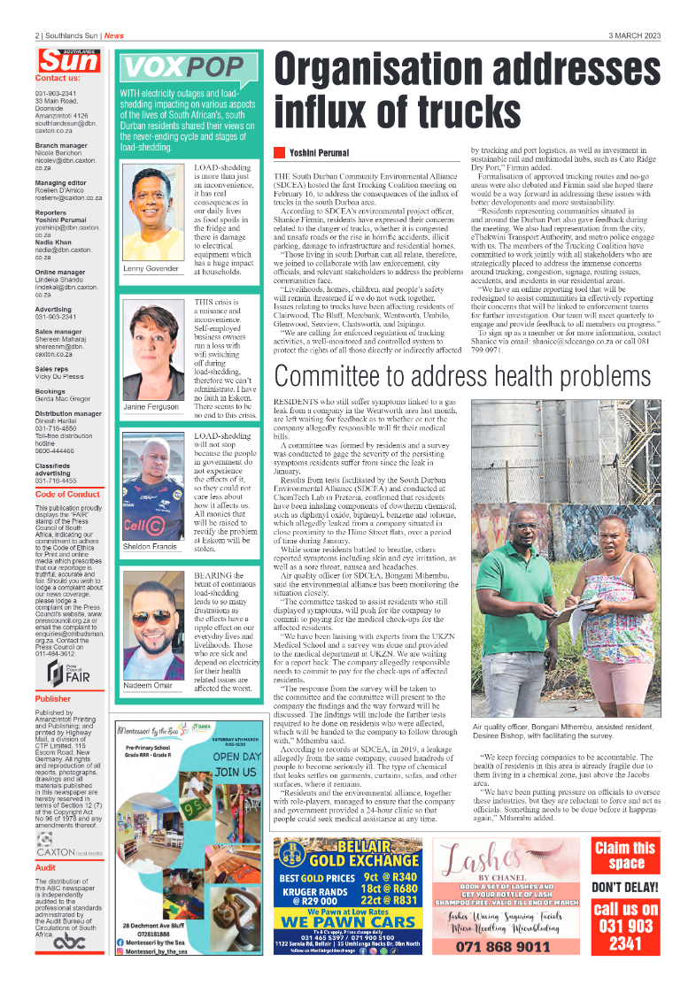 Southlands Sun 03 March 2023 page 2