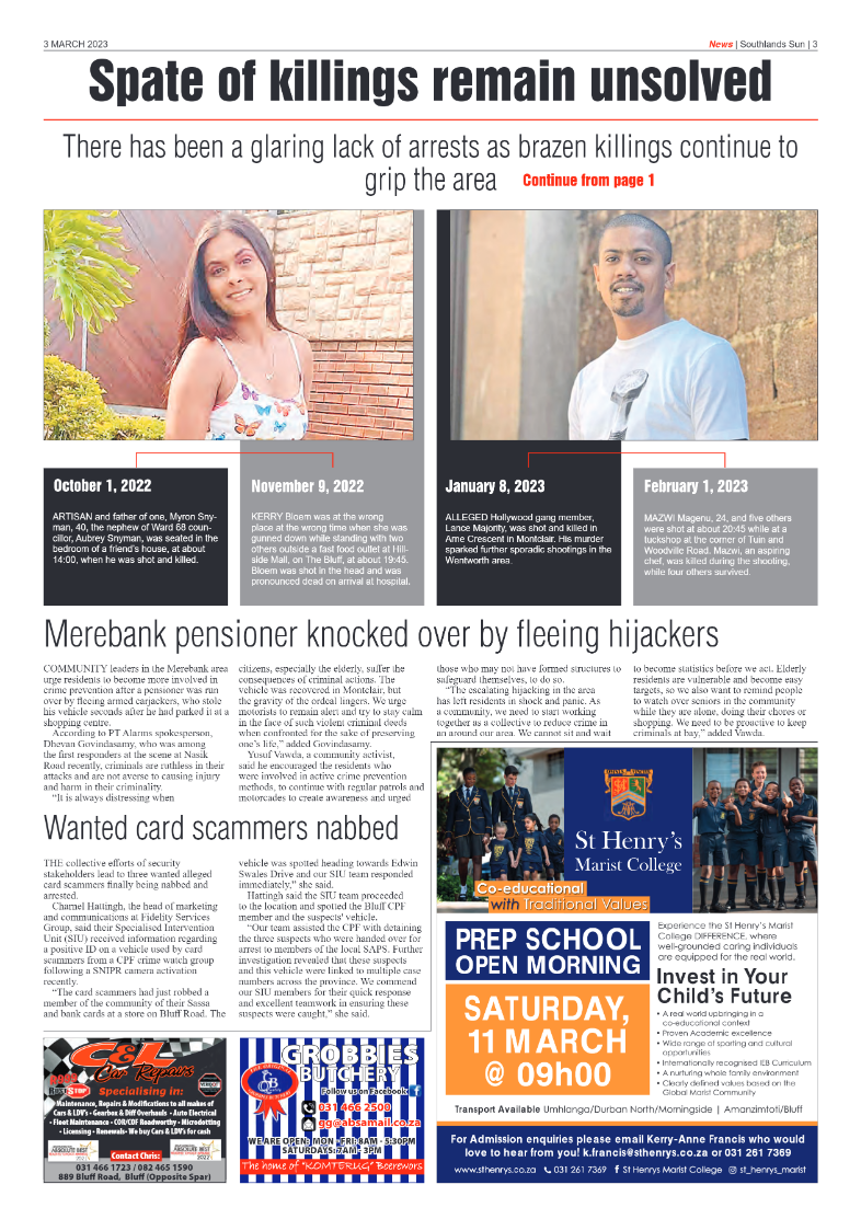 Southlands Sun 03 March 2023 page 3