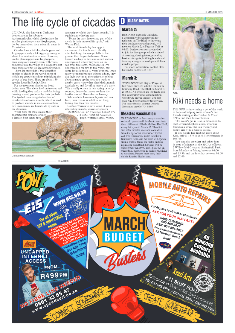 Southlands Sun 03 March 2023 page 4