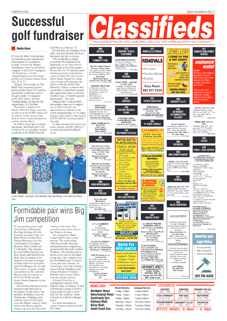 Southlands Sun 03 March 2023 page 7