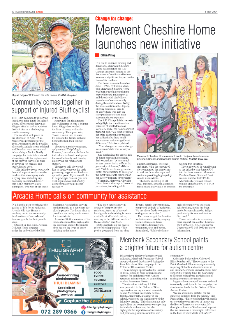 Southlands Sun 03 May 2024 page 10