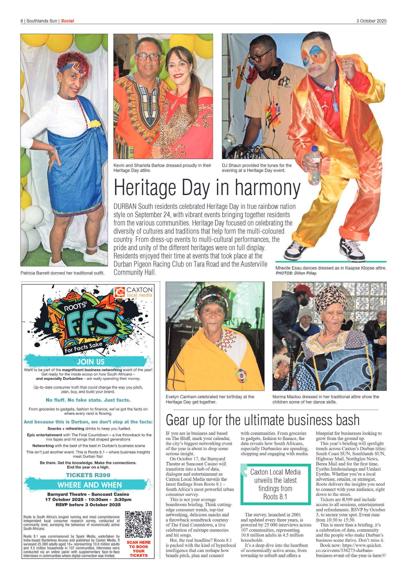 Southlands Sun 03 October 2025 page 8