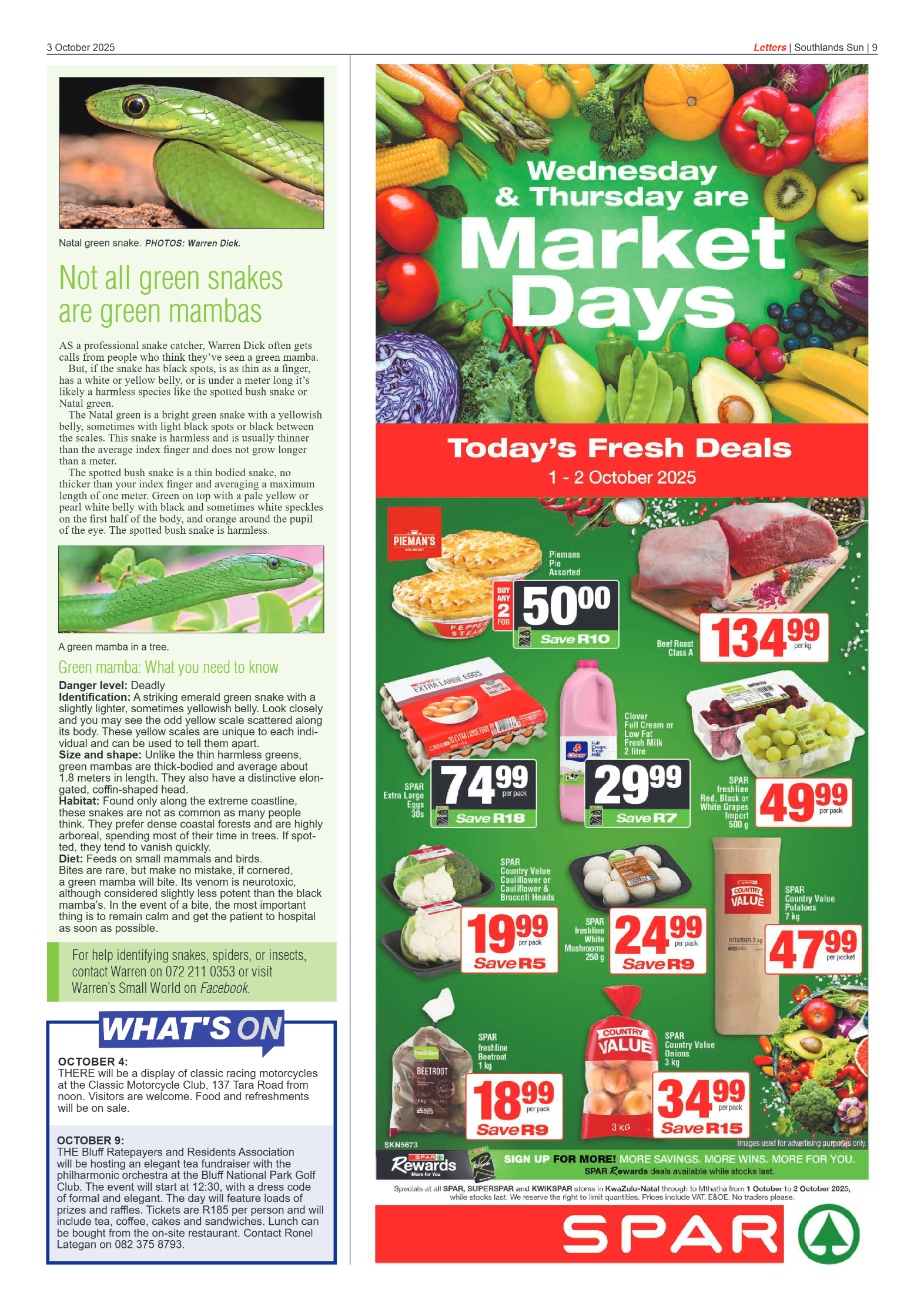 Southlands Sun 03 October 2025 page 9