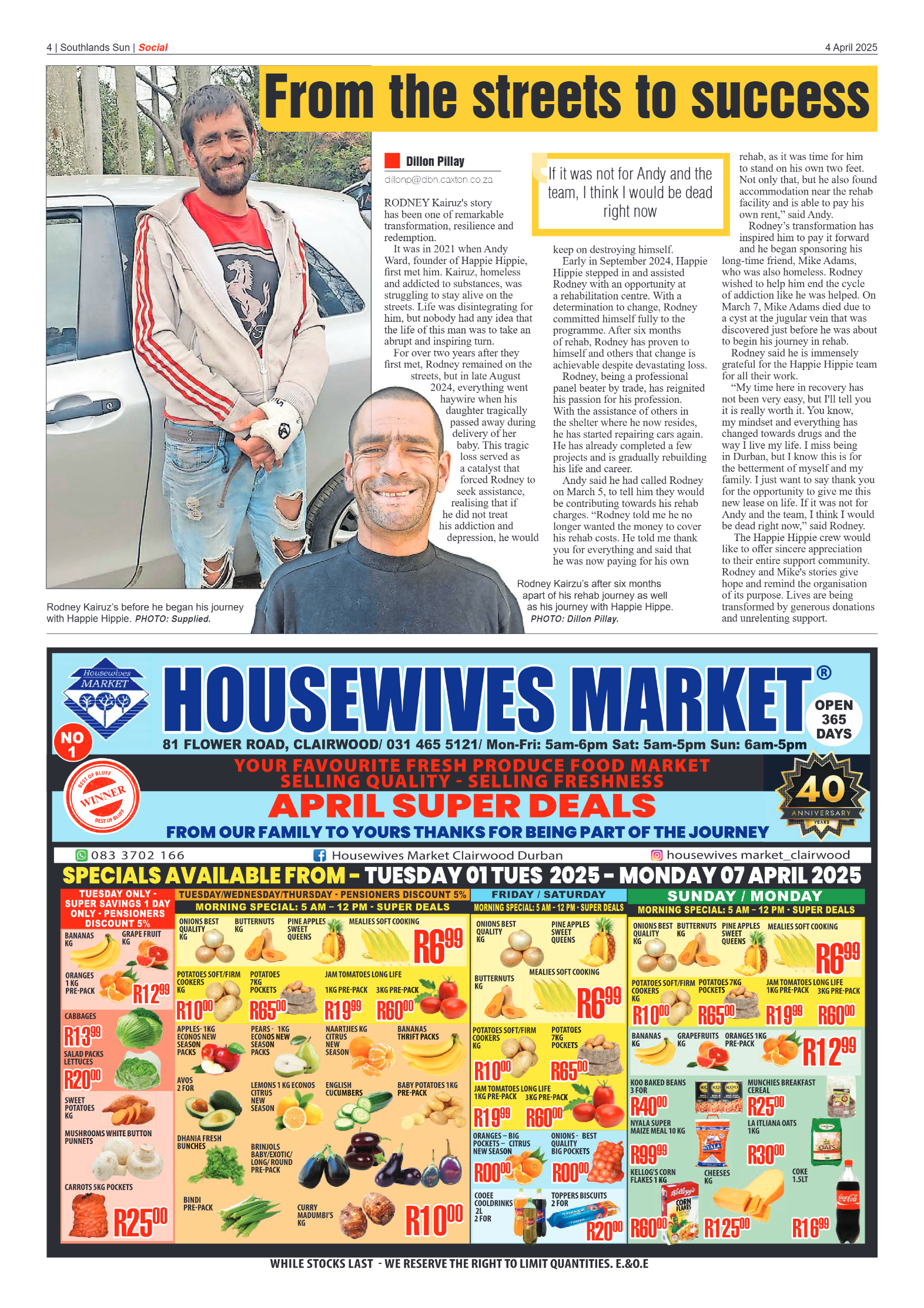 Southlands Sun 4 April 2025 page 4