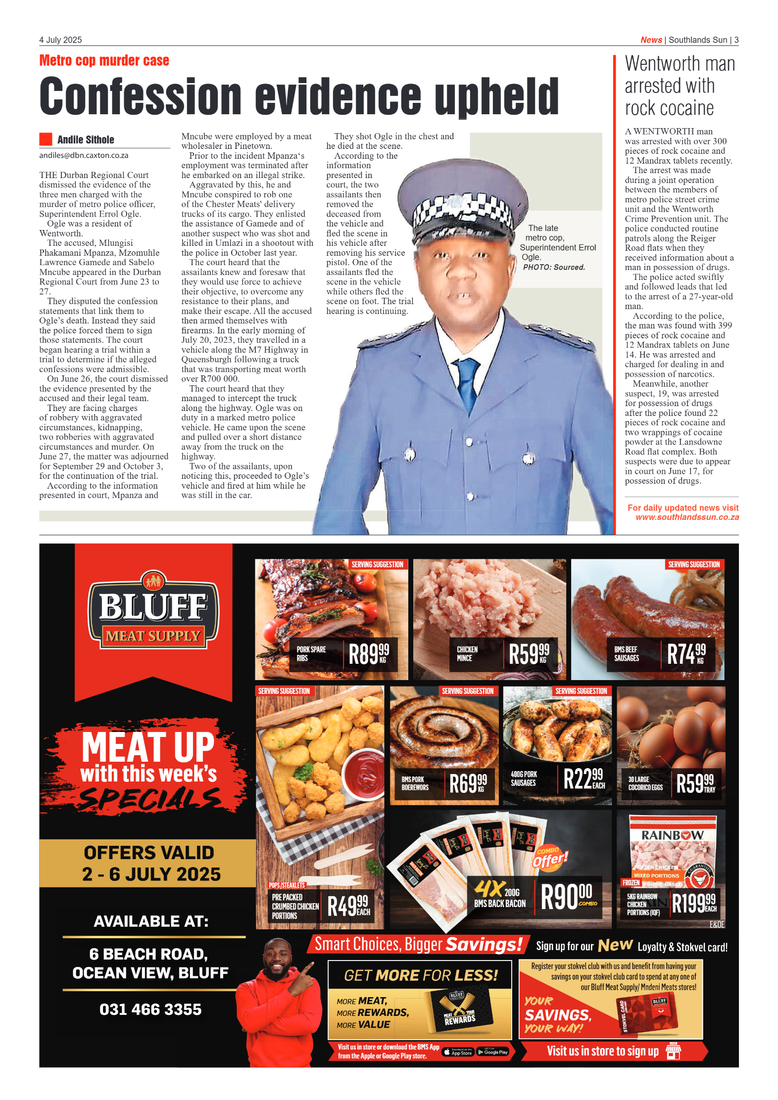 Southlands Sun 04 July 2025 page 3