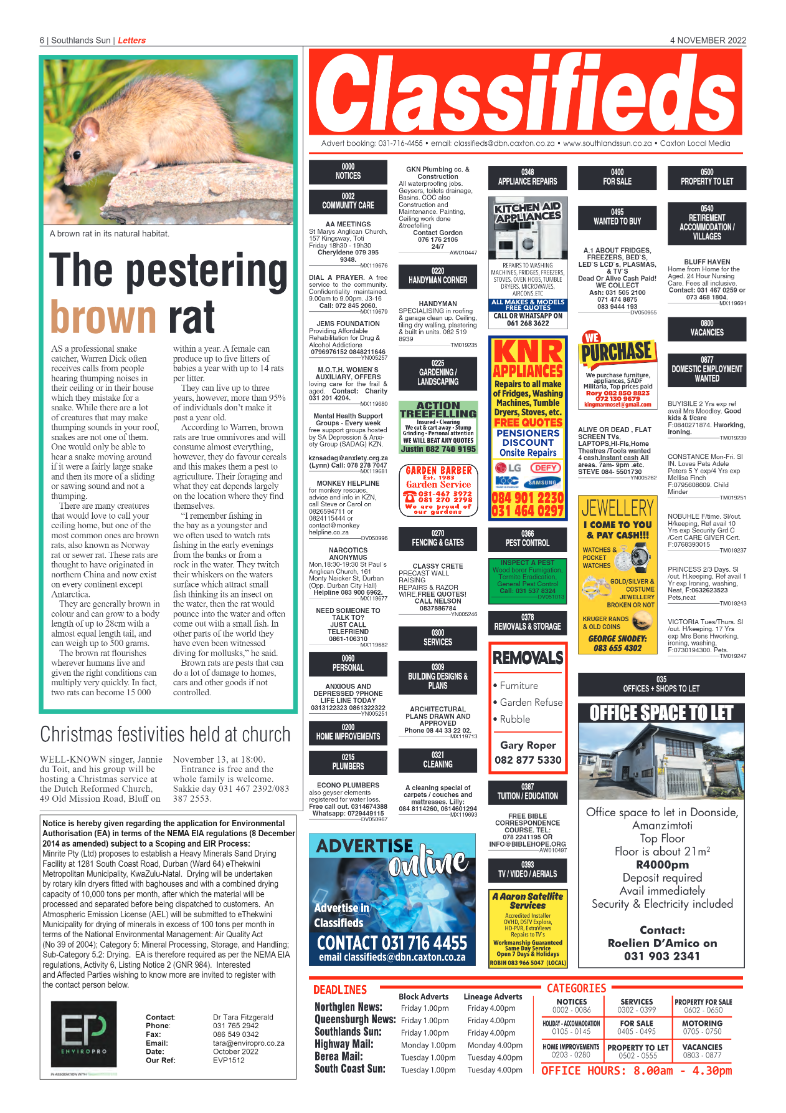 Southlands Sun 04 November 2022 page 6