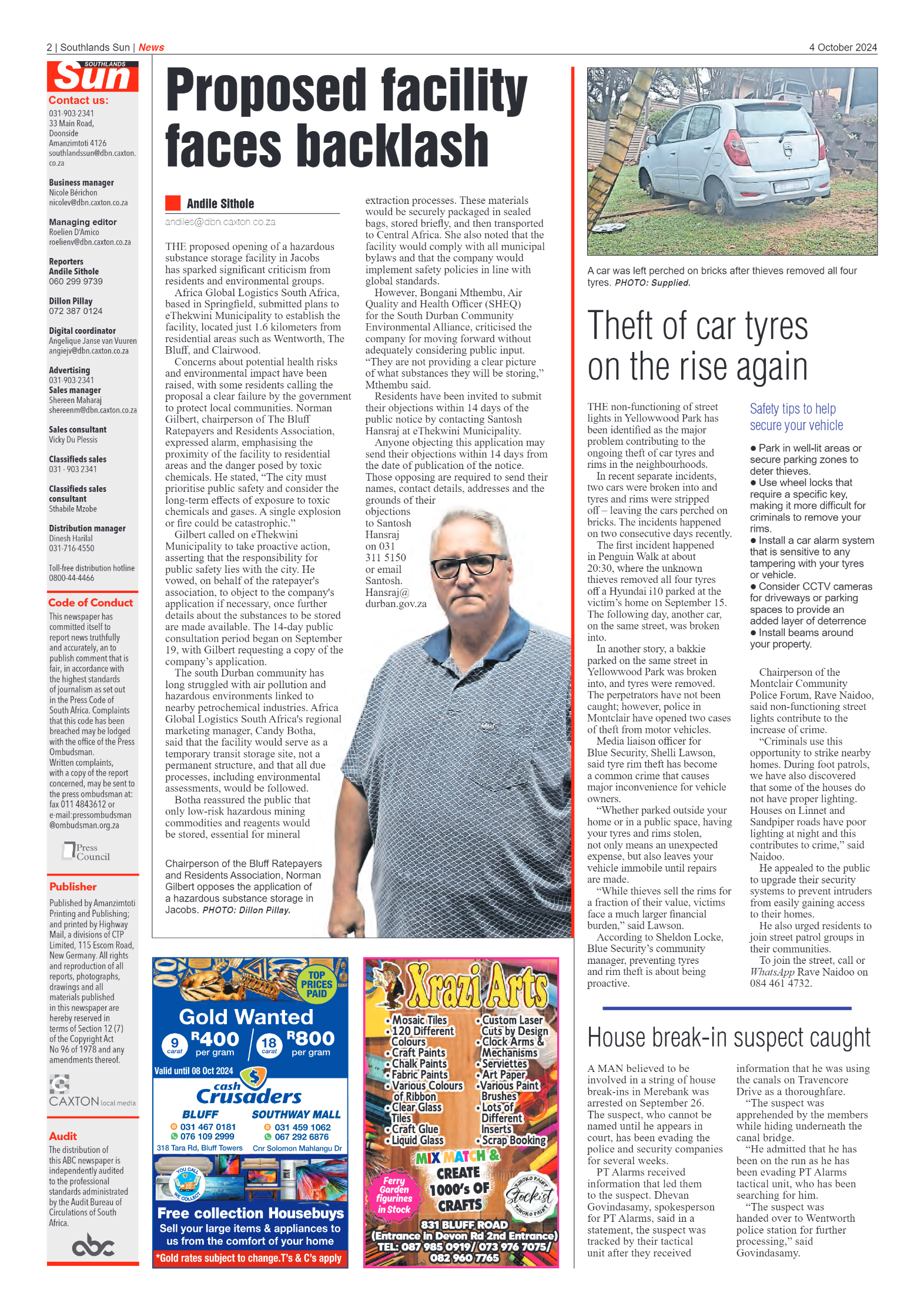 Southlands Sun 04 October 2024 page 2