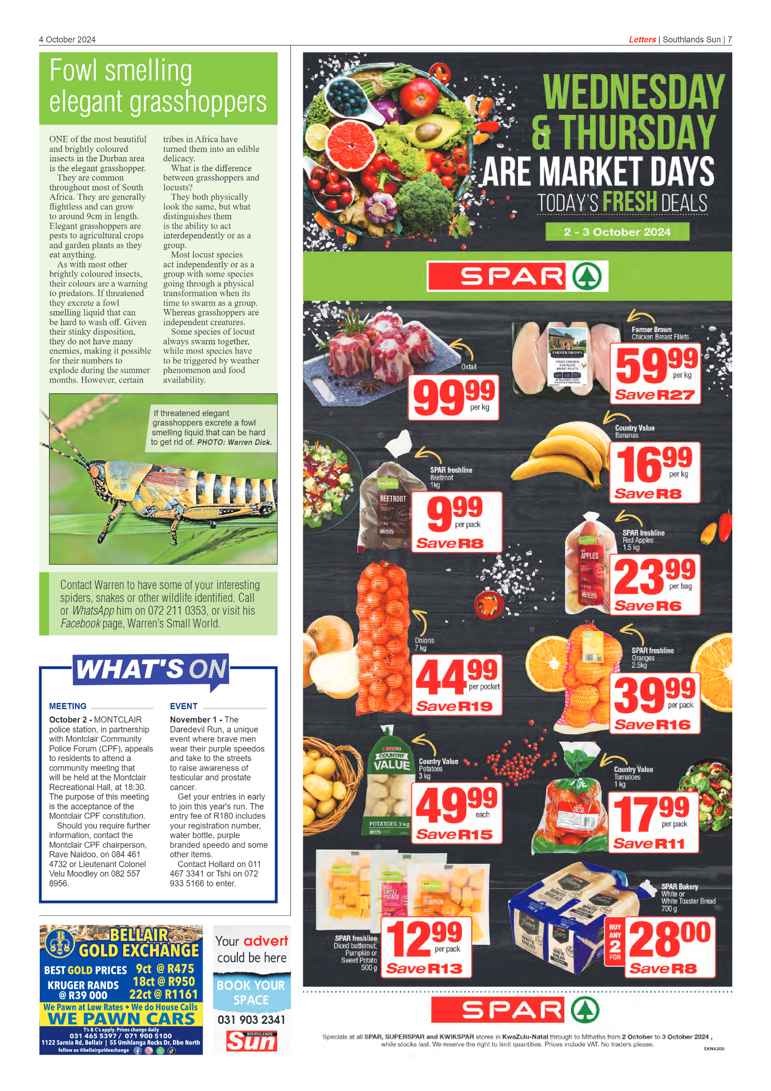 Southlands Sun 04 October 2024 page 7