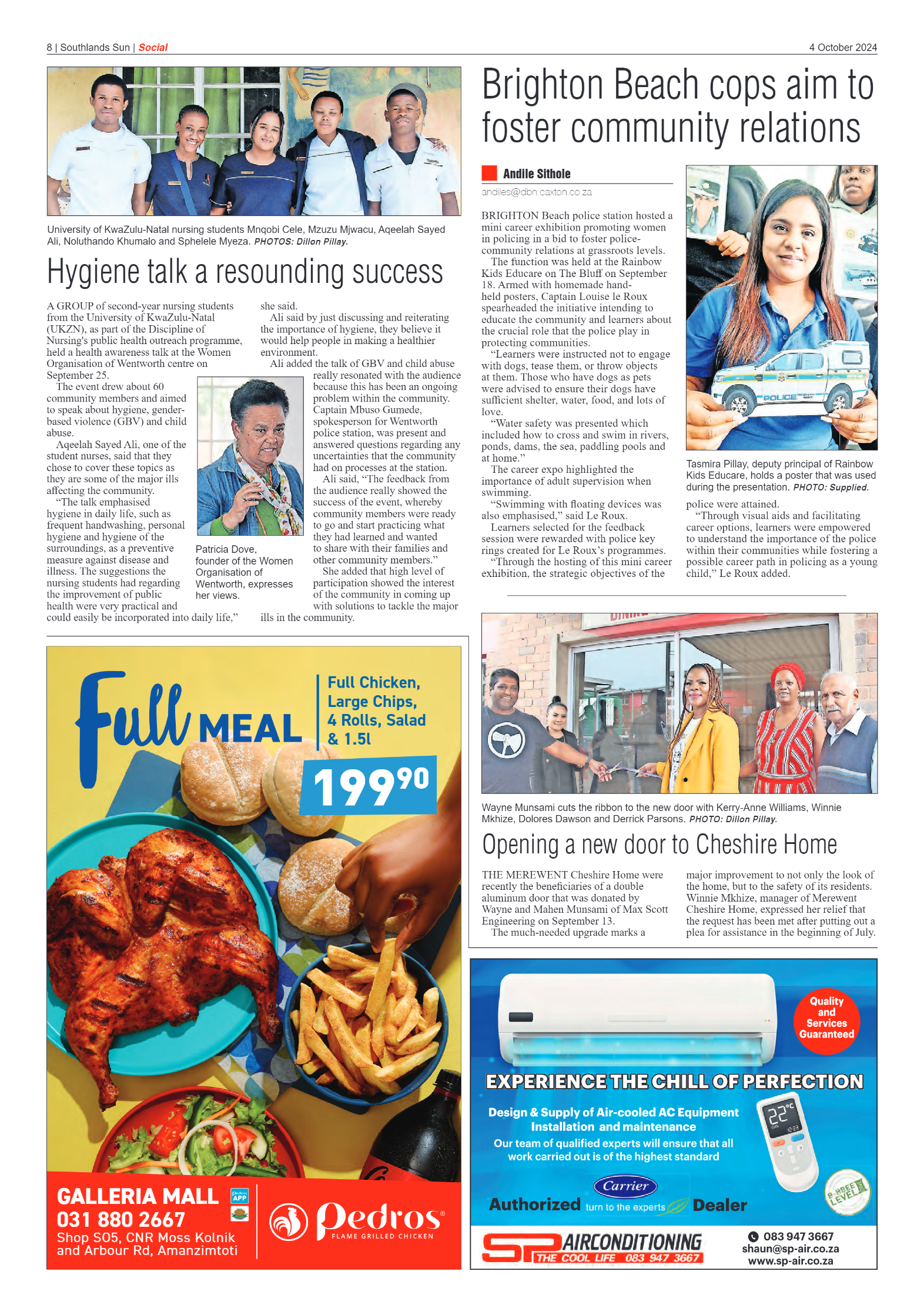 Southlands Sun 04 October 2024 page 8