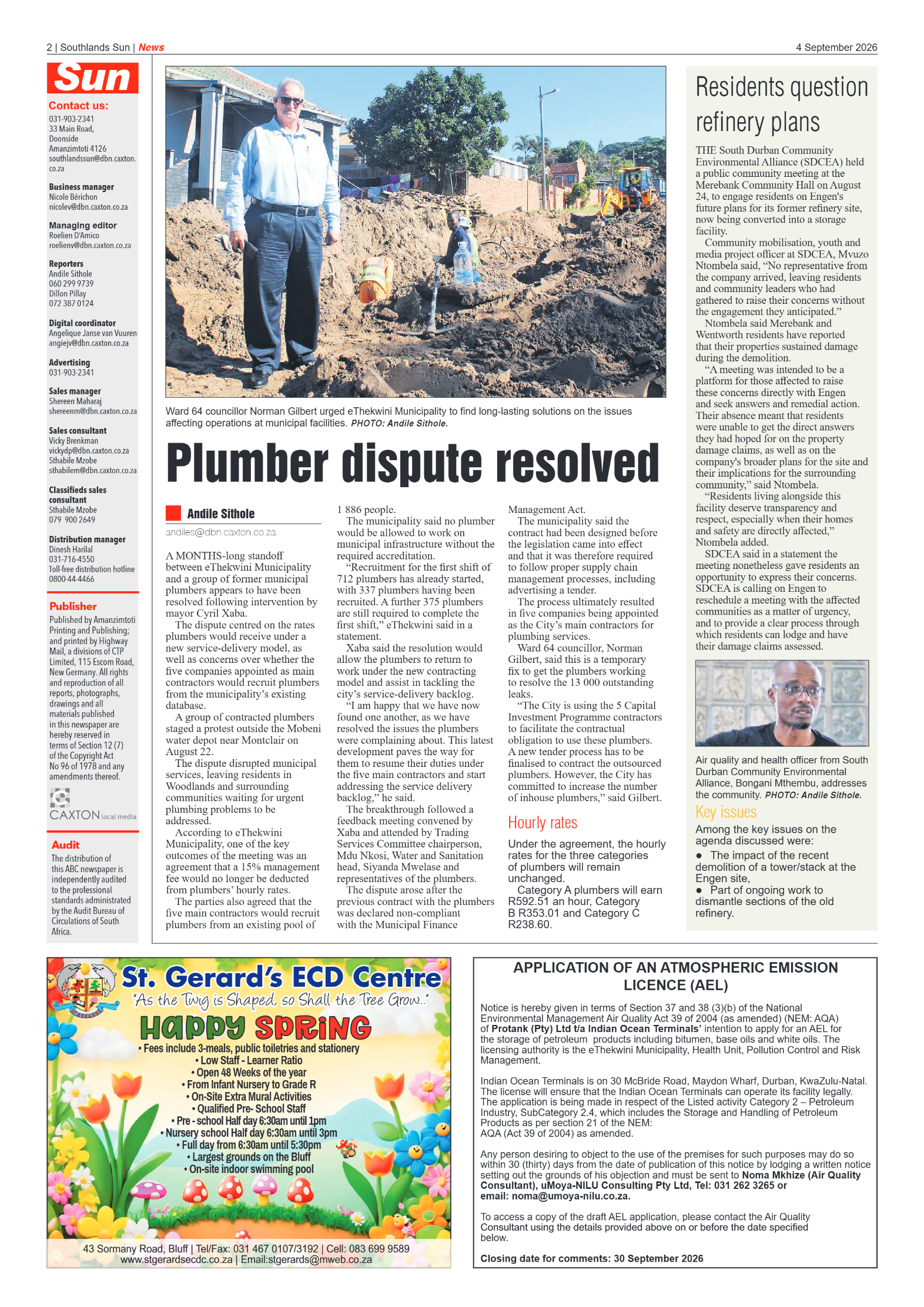 Southlands Sun 04 September 2026 page 2