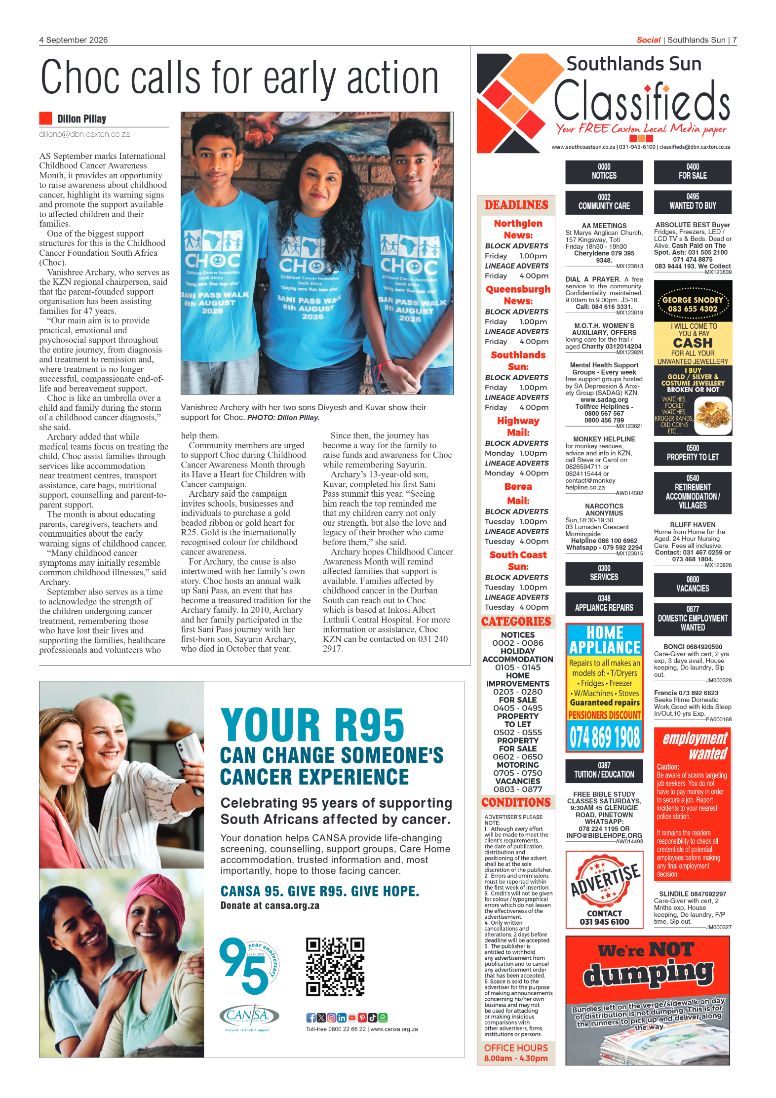Southlands Sun 04 September 2026 page 7