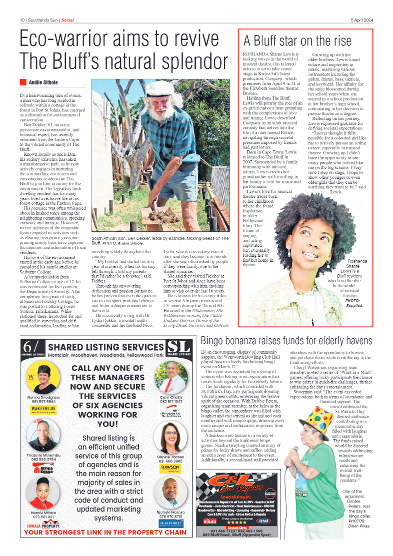 Southlands Sun 05 April 2024 page 10