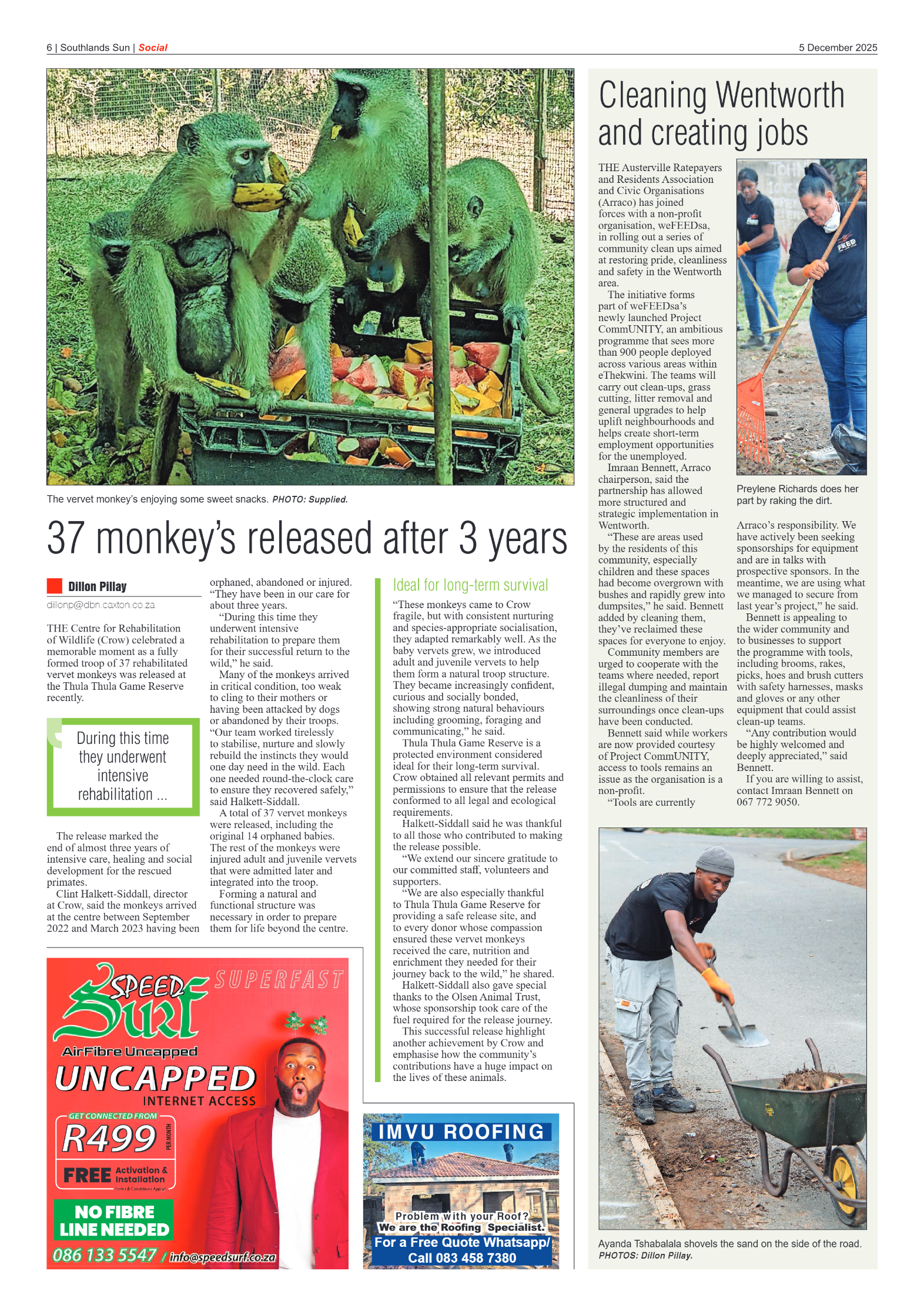 Southlands Sun 05 December 2025 page 6