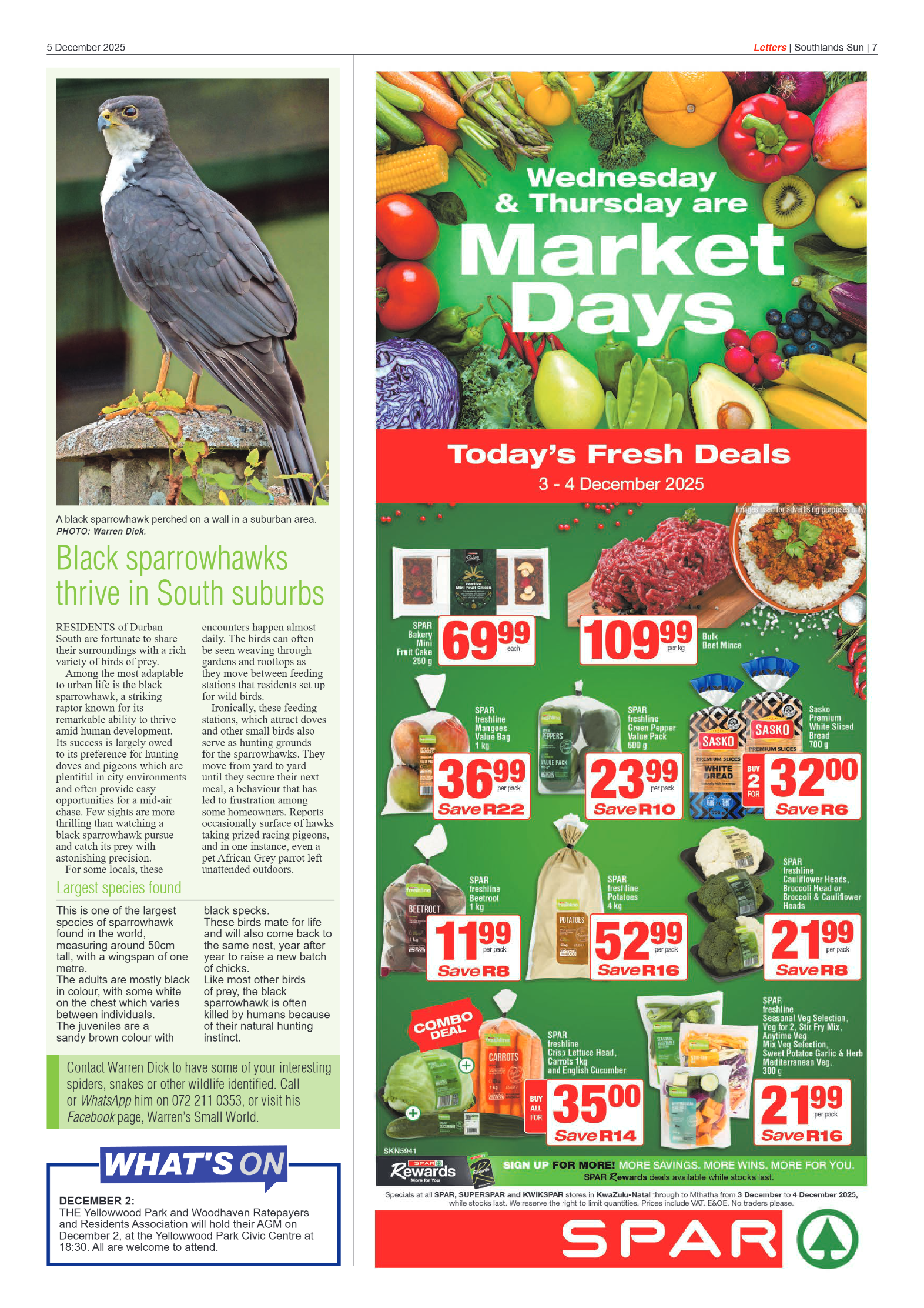 Southlands Sun 05 December 2025 page 7