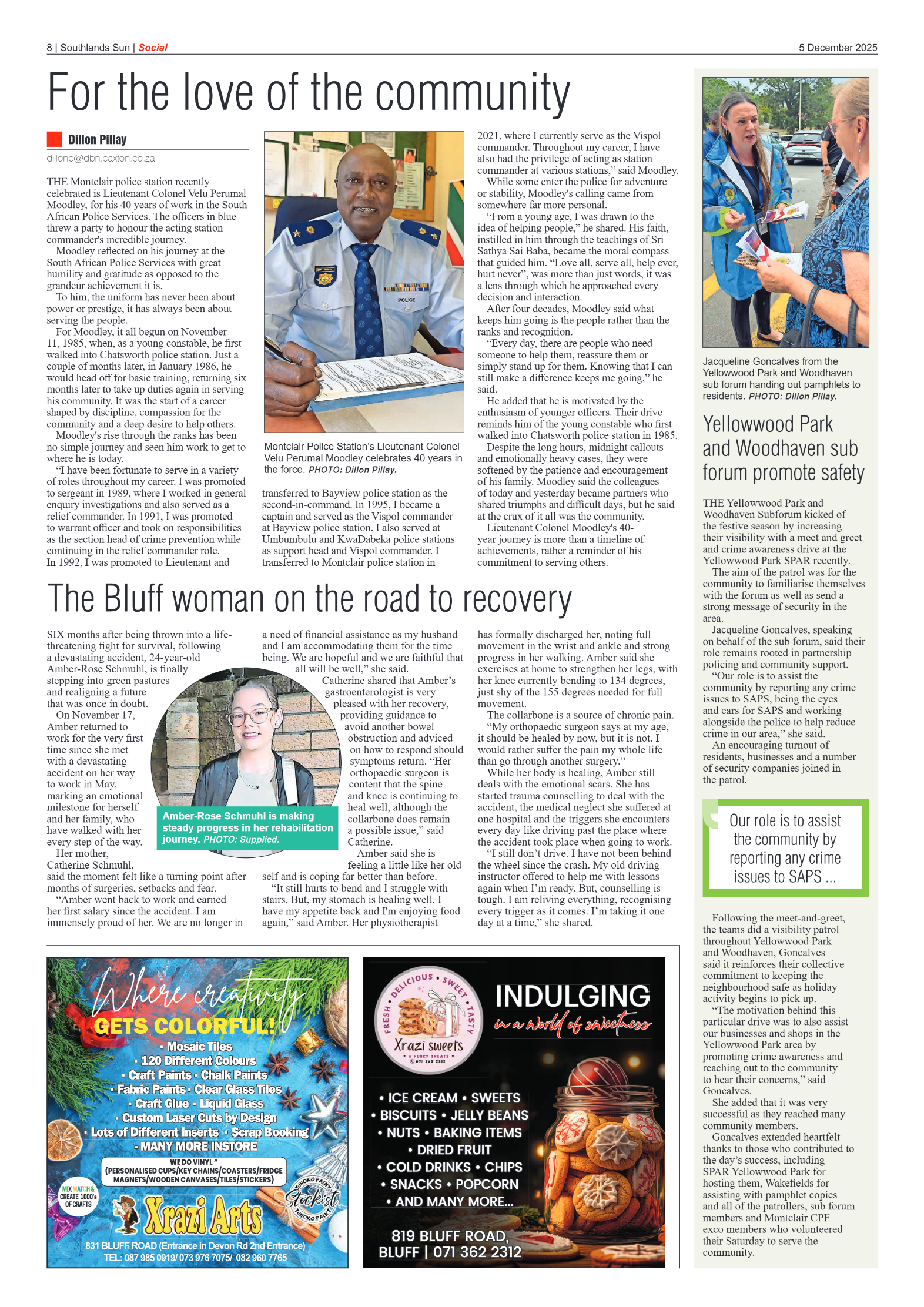 Southlands Sun 05 December 2025 page 8