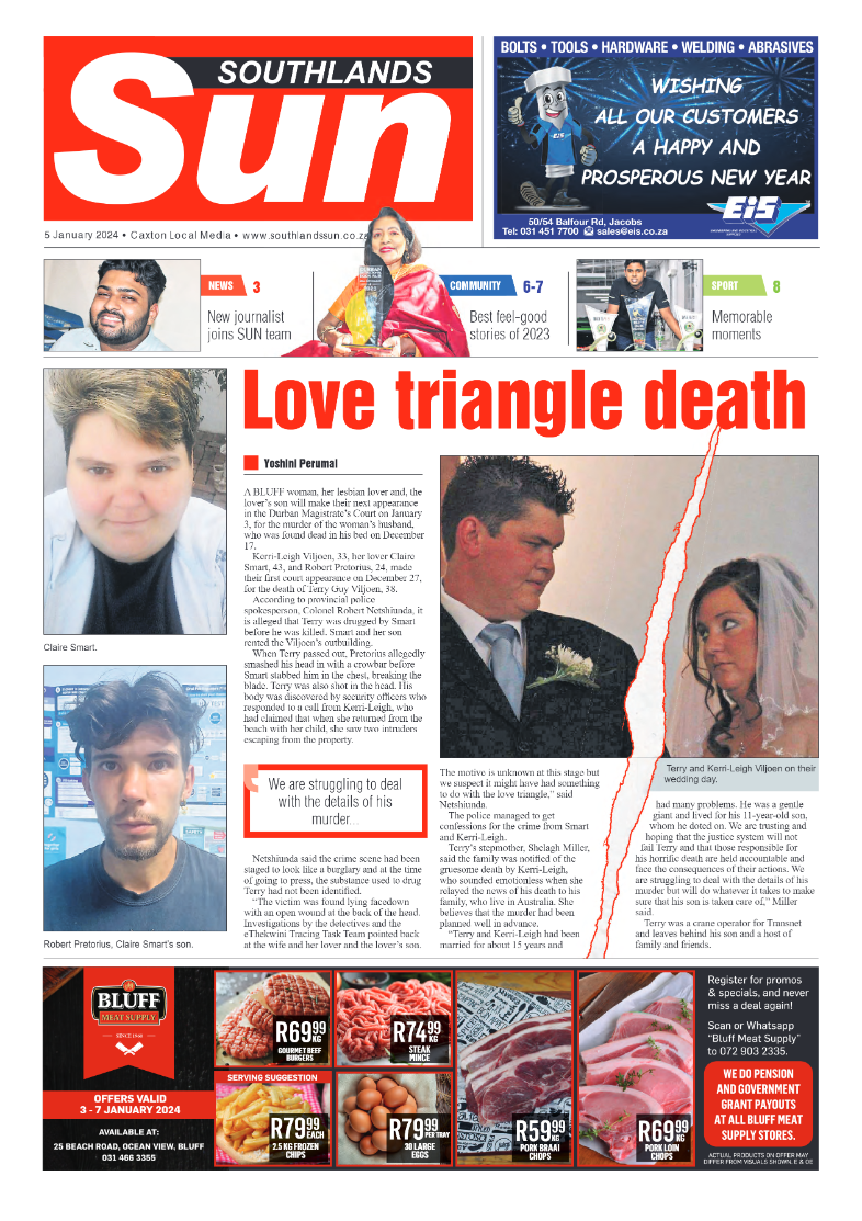 Southlands Sun 05 January 2024 page 1